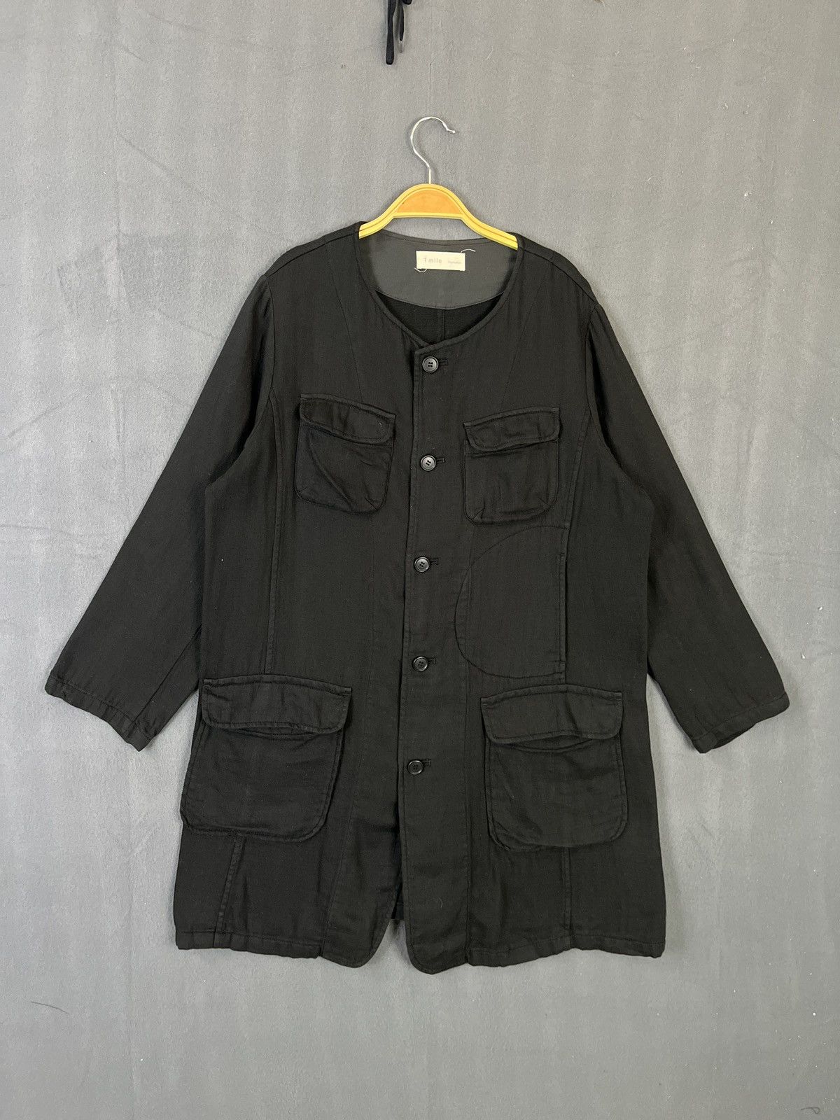 Designer × Issey Miyake × Vintage 1Mile Plantation by Issey Miyake Cotton 5 Pockets Jacket Size US S / EU 44-46 / 1 - 1 Thumbnail