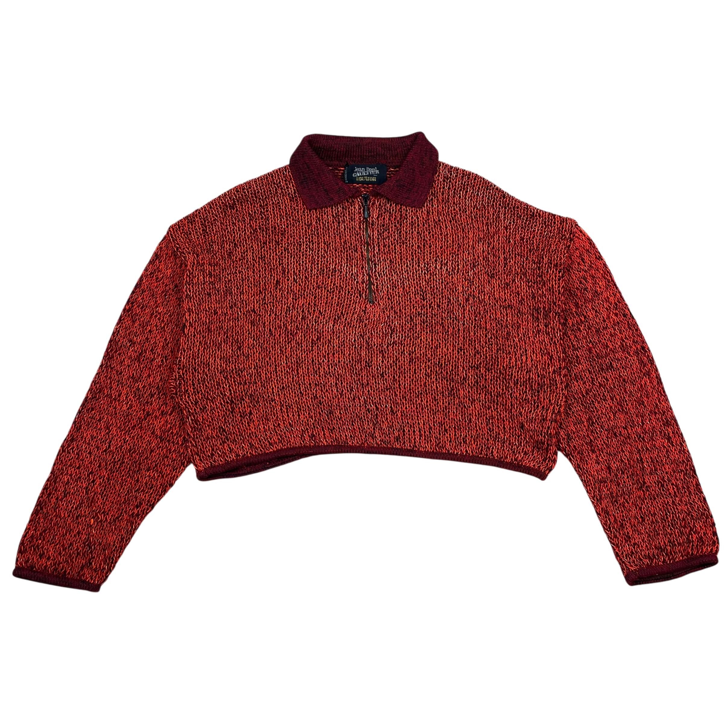 Jean Paul Gaultier AW03 Bondage Zip Up Sweater | Grailed