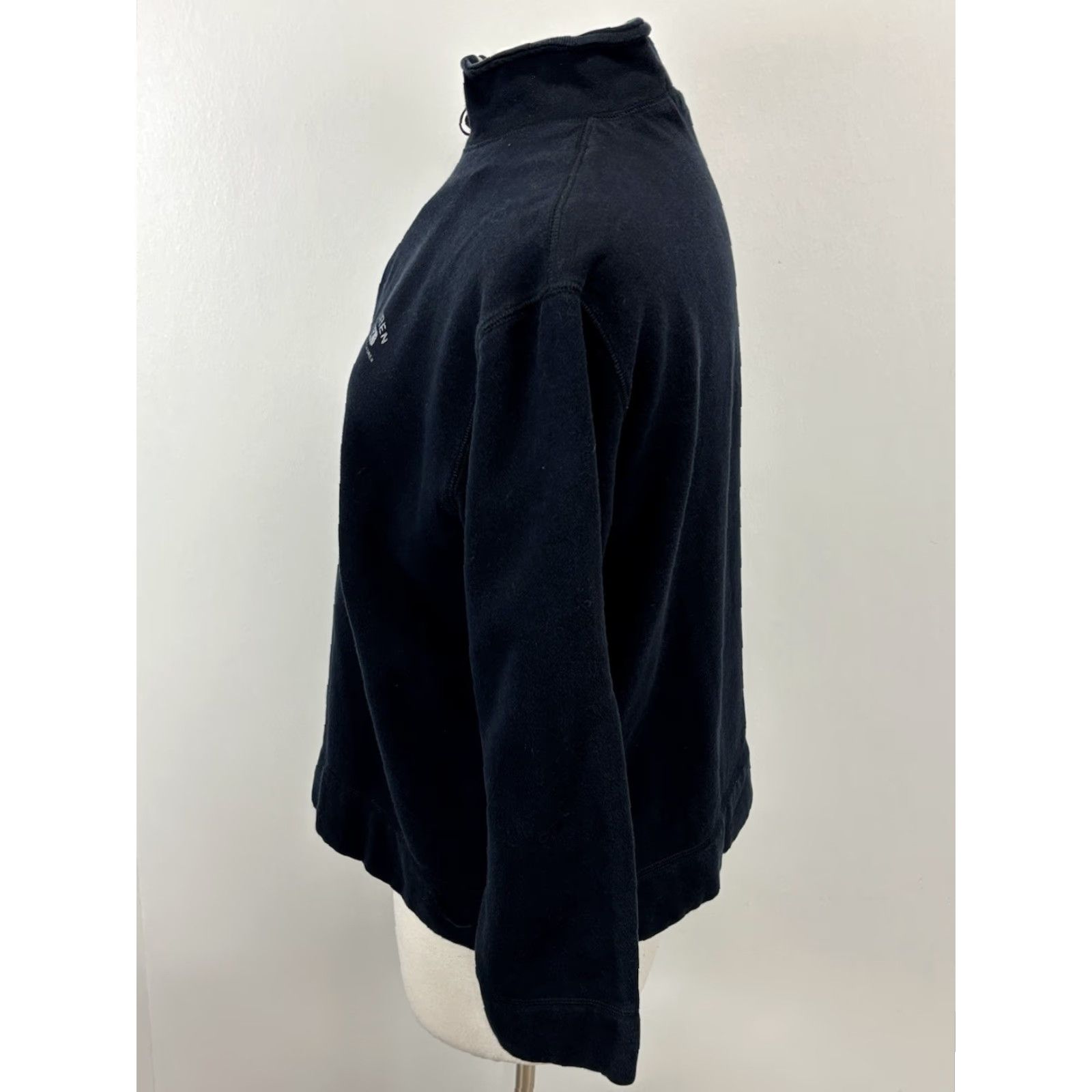 Ralph Lauren VINTAGE Lauren Ralph Lauren 2 Pc Jogging Outfit Shirt Pants Set Womens PS Petite Navy Pullover Mock Neck 1/4 Zip Comfort Easy Care Size S / US 4 / IT 40 - 5 Thumbnail