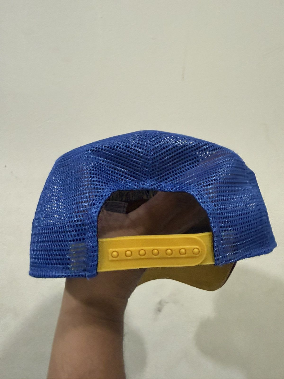 Japanese Brand Baystar Yokohama X Mooneyes Embroid Trucker Hat Size ONE SIZE - 5 Thumbnail