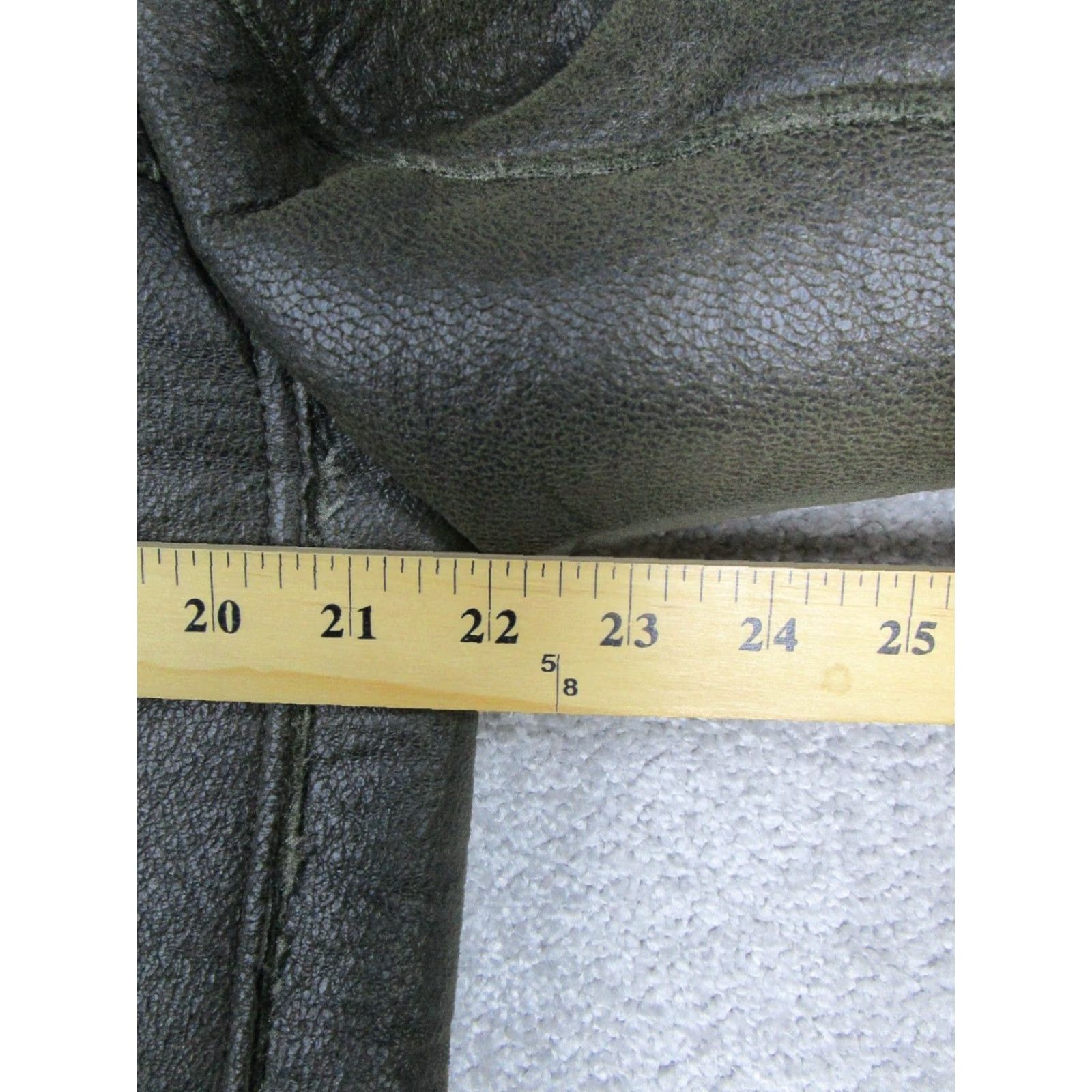 Forever 21 FOREVER 21 Jacket Womens Large Brown Aviator Faux Fur Leather Bomber Jacket Body Size L / US 10 / IT 46 - 7 Thumbnail
