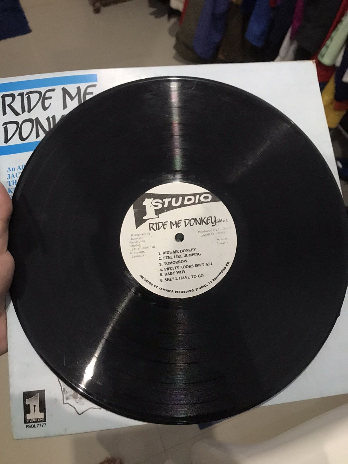 Hysteric Glamour × Vintage Vintage first press studio one vinyl ride me donkey Various Size ONE SIZE - 2 Thumbnail