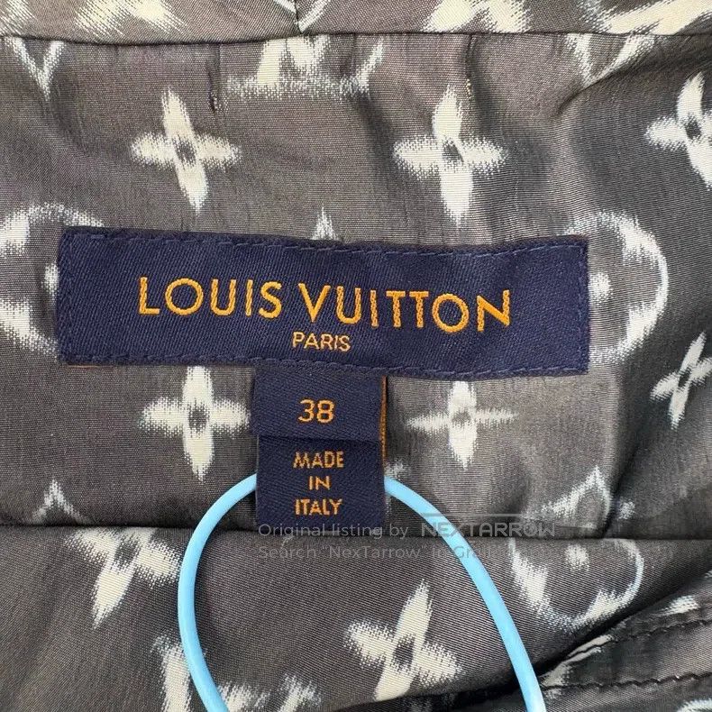 Louis Vuitton Louis Vuitton Black and grey logo full-print hooded zip-up Size XS / US 0-2 / IT 36-38 - 7 Thumbnail