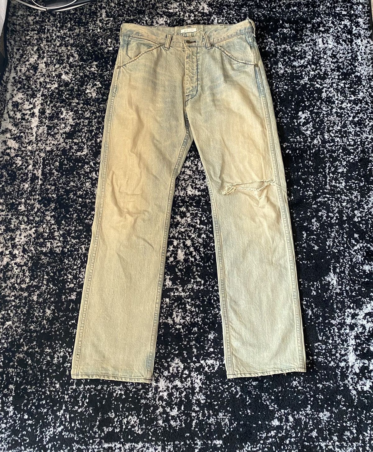 Japanese Brand Number (N)ine 02 Denim Size US 32 / EU 48 - 1 Thumbnail