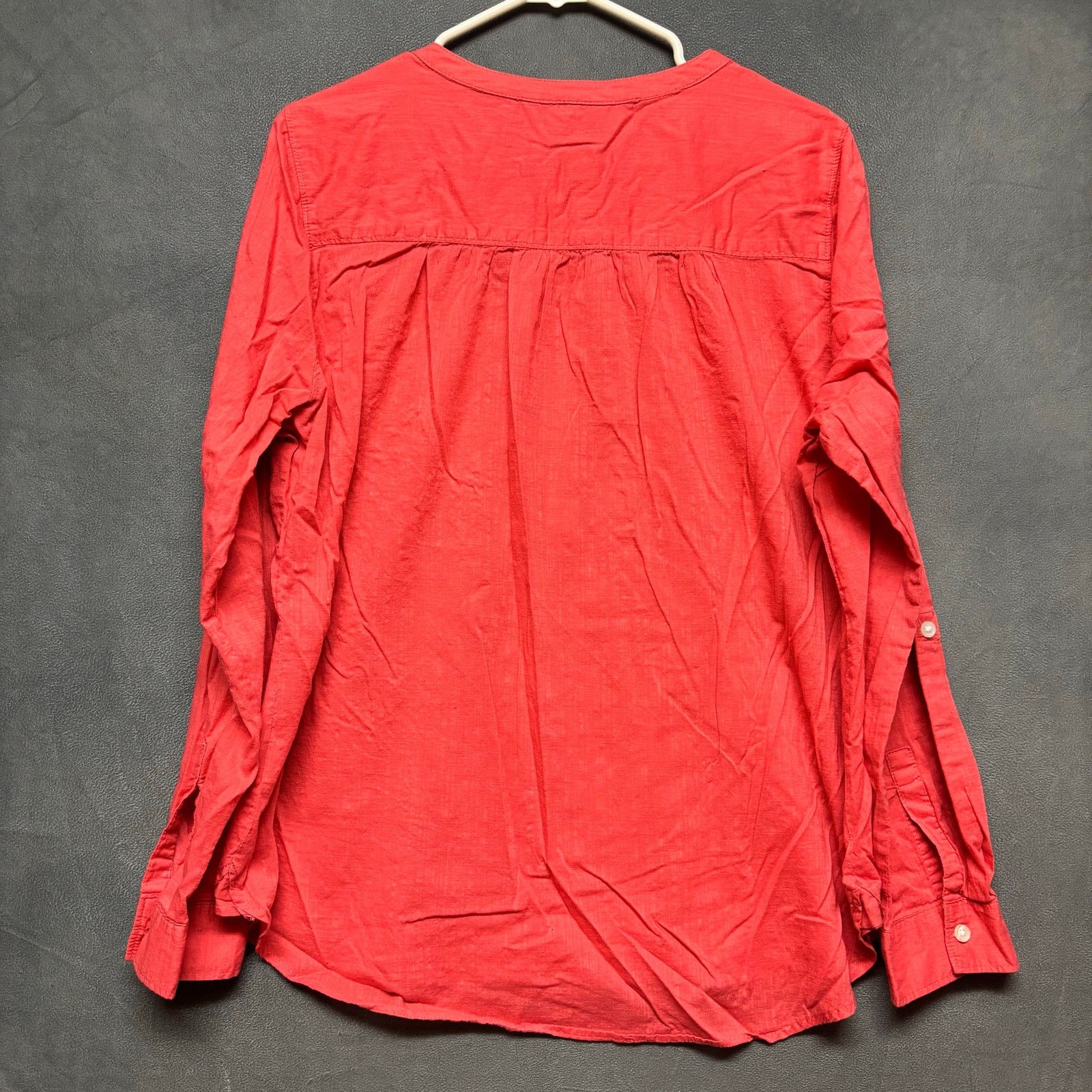 Croft & Barrow Croft & Barrow Lightweight Summer Blouse Beachy Hippy Boho Size XL / US 12-14 / IT 48-50 - 2 Thumbnail