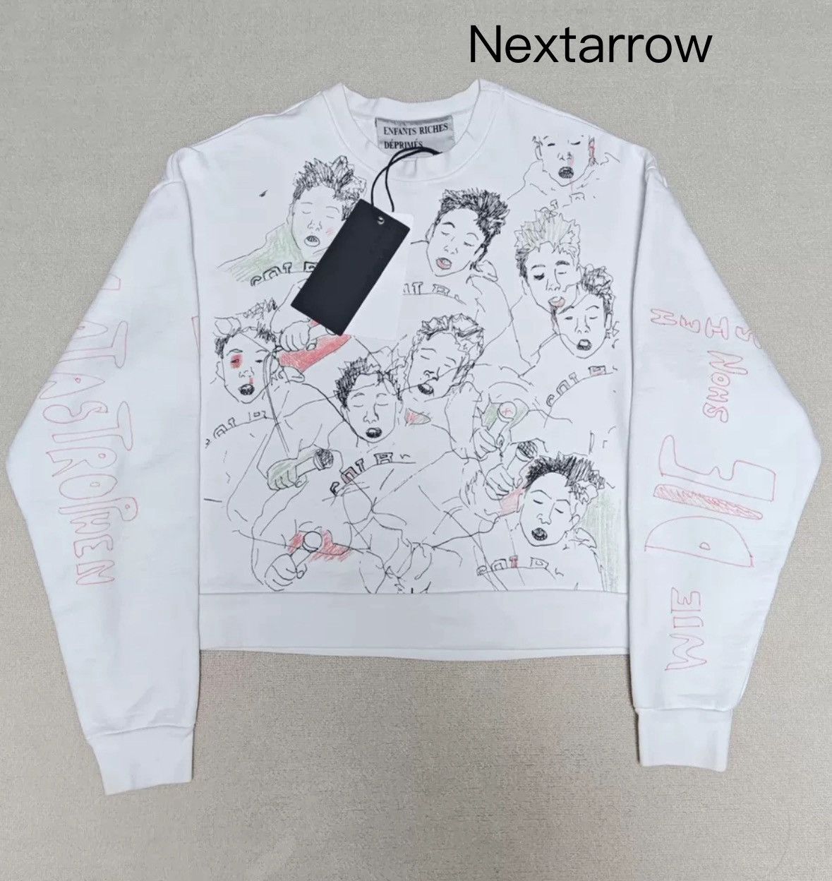 Enfants Riches Deprimes Enfants Riches Deprime's melancholic old hoodies Size US L / EU 52-54 / 3 - 1 Thumbnail