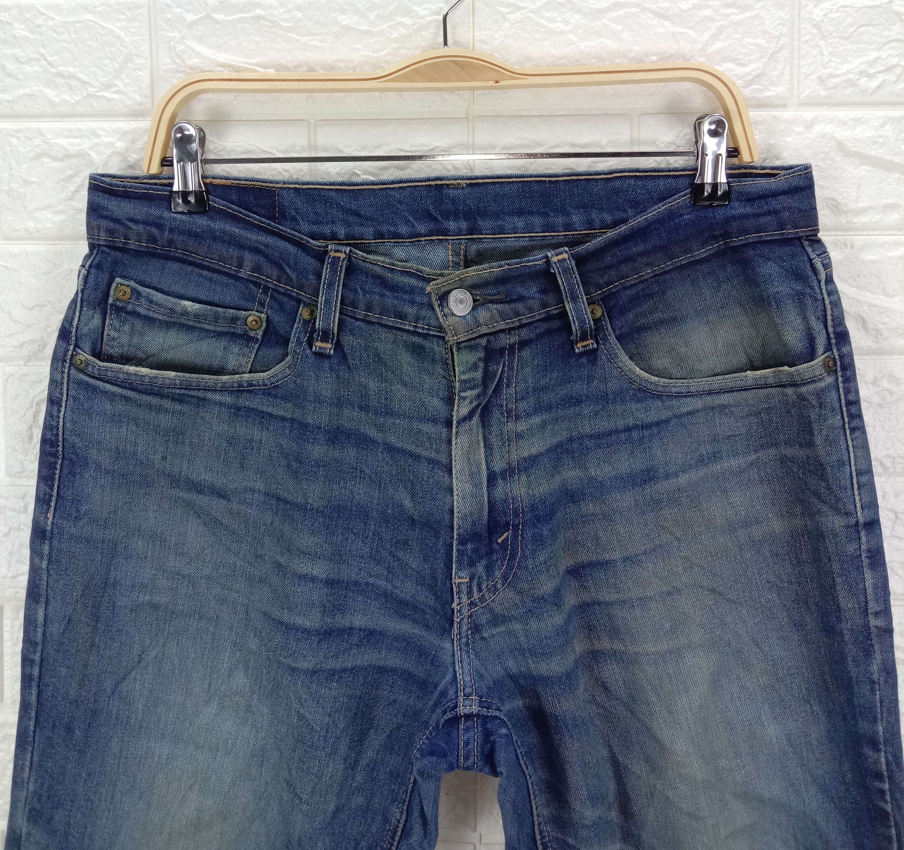 Levi's Vintage Levi's 541 Jeans Earth Tone Distressed Denim Size US 32 / EU 48 - 2 Thumbnail