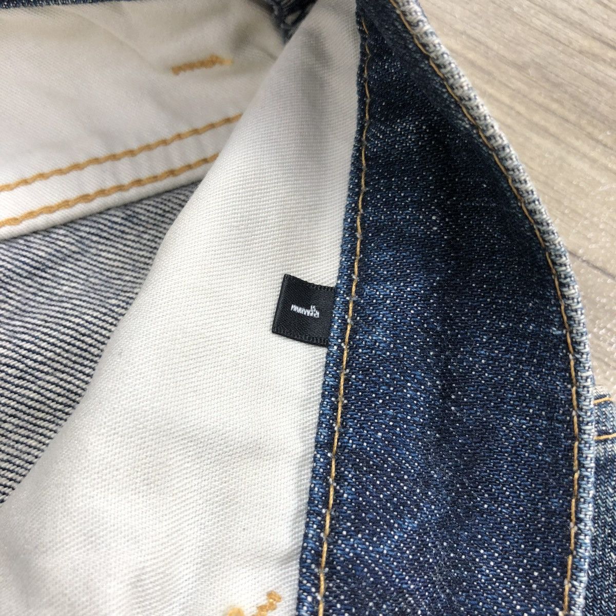 Attachment × Kazuyuki Kumagai Attachment × Le Grande Bleu (L.G.B.) 🇯🇵 2000s Attachment Lgb Gothic Goa Punk Style Curve Leg Jeans Size US 30 / EU 46 - 13 Thumbnail