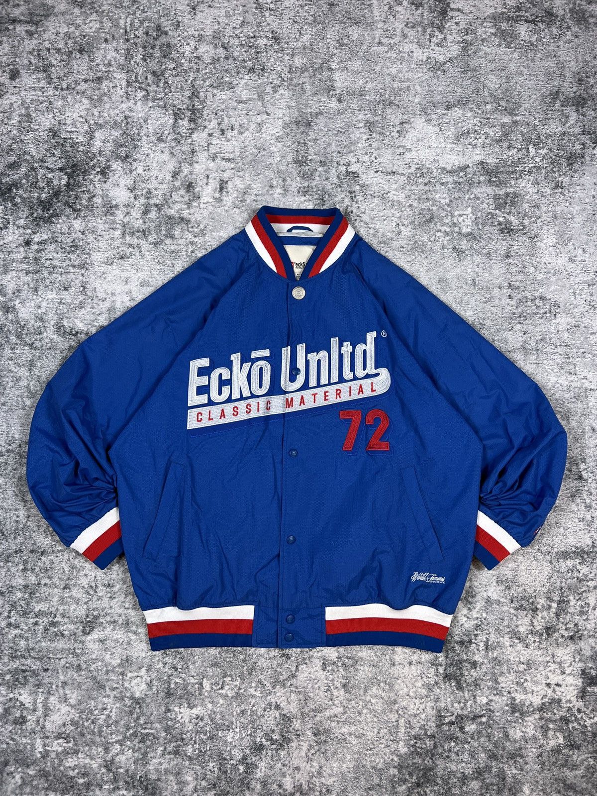 Ecko Unltd. × Southpole Y2K Ecko Unltd Varsity Jacket Size US XL / EU 56 / 4 - 1 Thumbnail