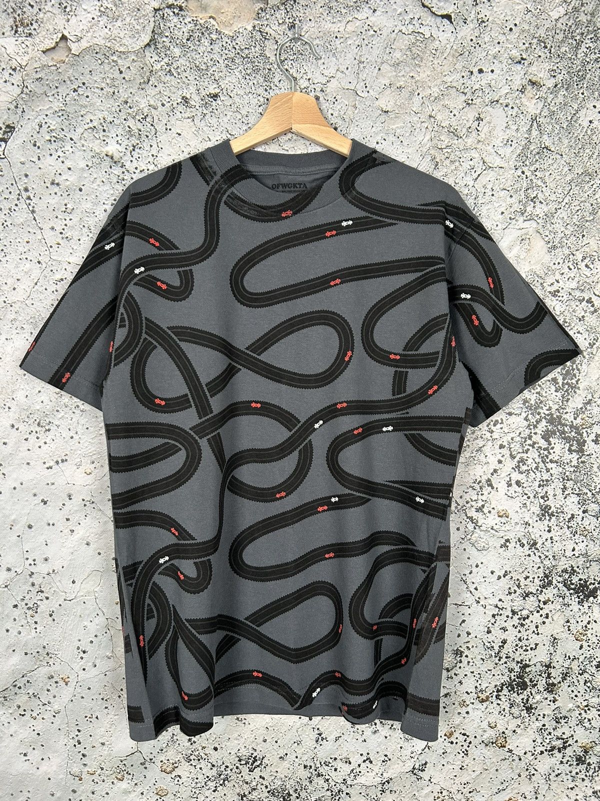 Rap Tees Tayler The Creator OFWGKTA Cars AOP Graphic Tee Rap Size US M / EU 48-50 / 2 - 1 Thumbnail