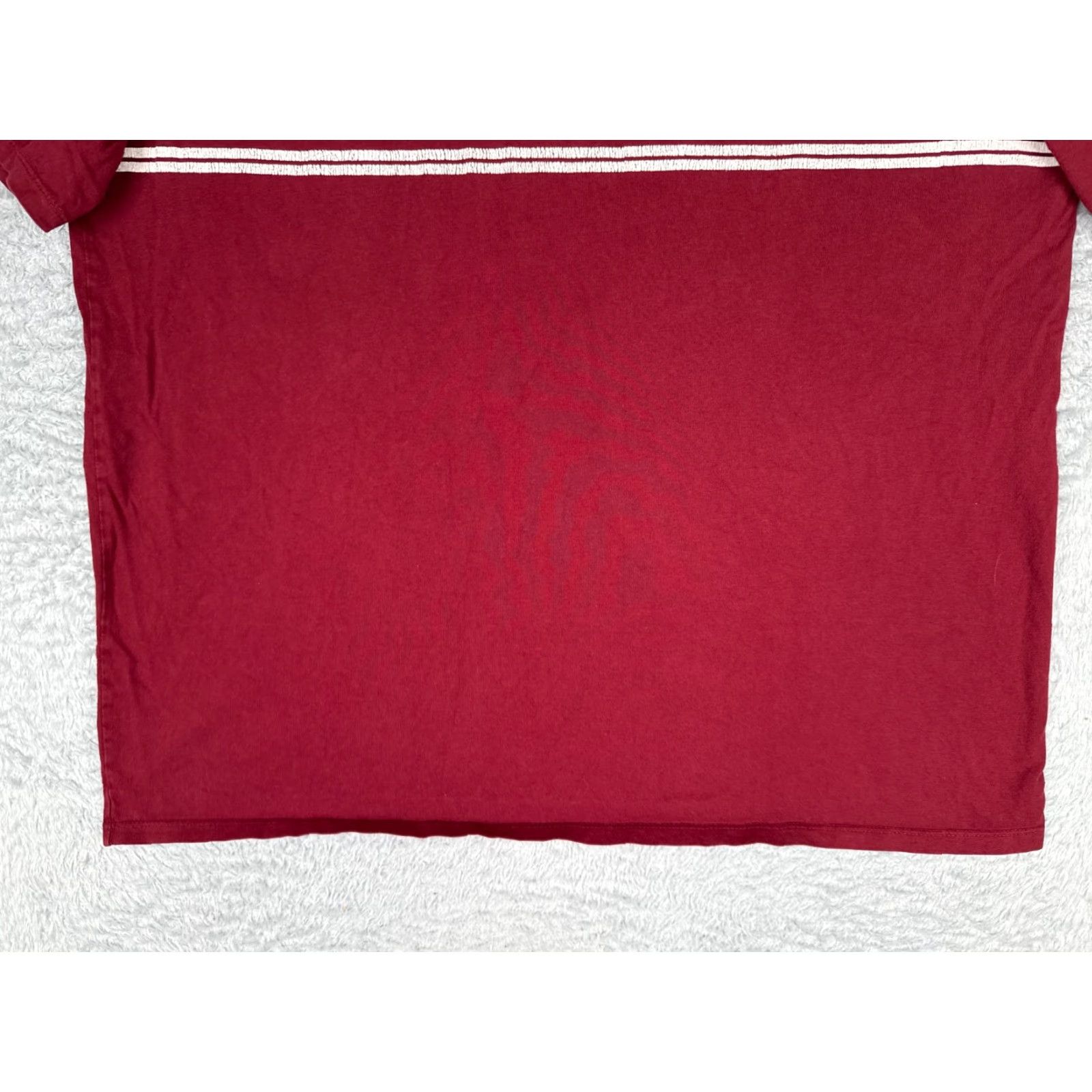 Tommy Hilfiger Tommy Hilfiger Shirt Adult 2XL Red 100% Cotton Crew Neck Jersey Embroidered Logo T-Shirt Mens Size US XXL / EU 58 / 5 - 5 Thumbnail