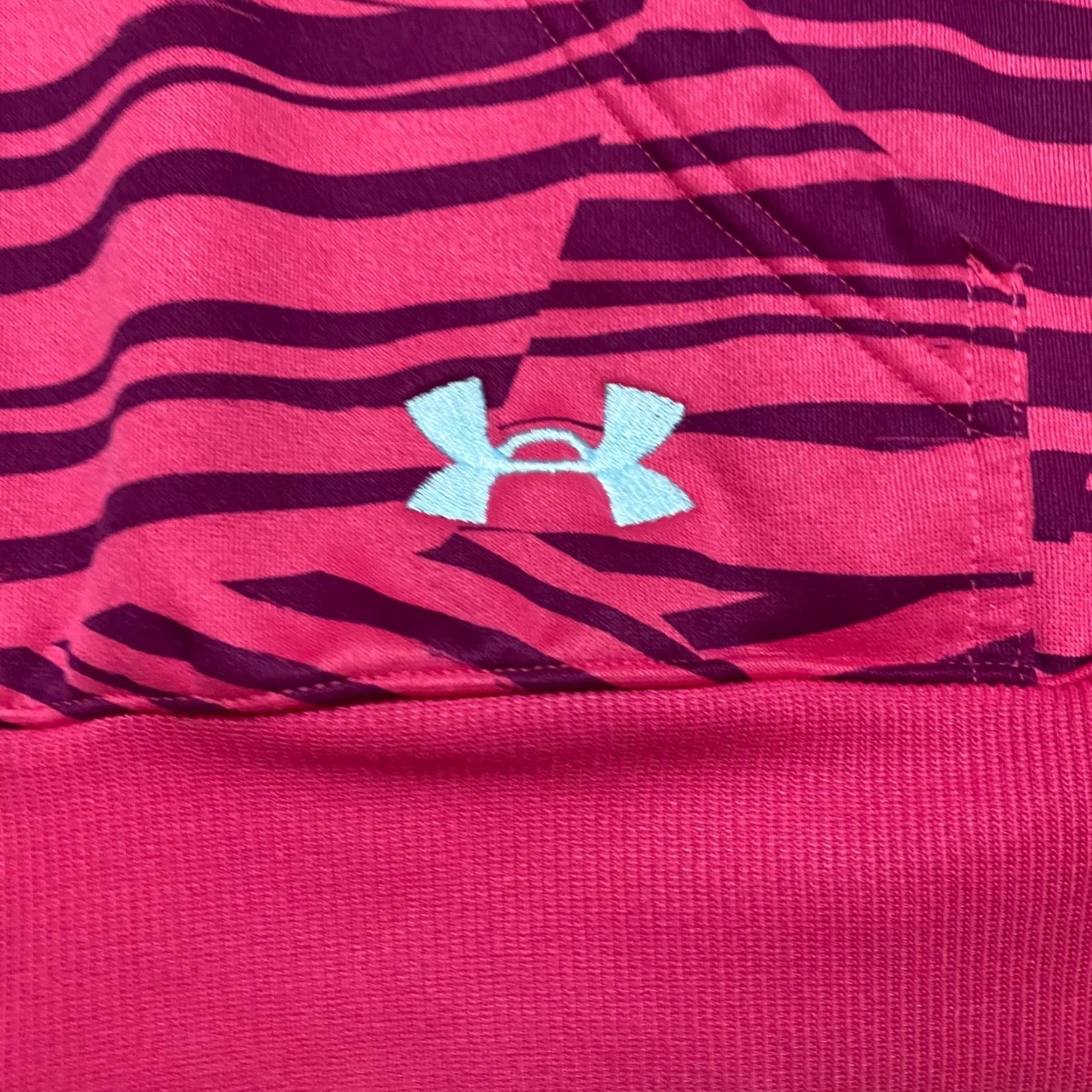 Under Armour Under Armour Hoodie Womens Small Multicolor Striped Full Zip Hooded Semi Fitted Size S / US 4 / IT 40 - 4 Thumbnail