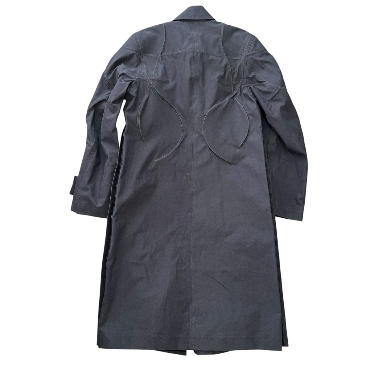 Louis Vuitton Louis Vuitton Virgil Abloh Sample Curved Seam Trench Coat Size US M / EU 48-50 / 2 - 14 Thumbnail