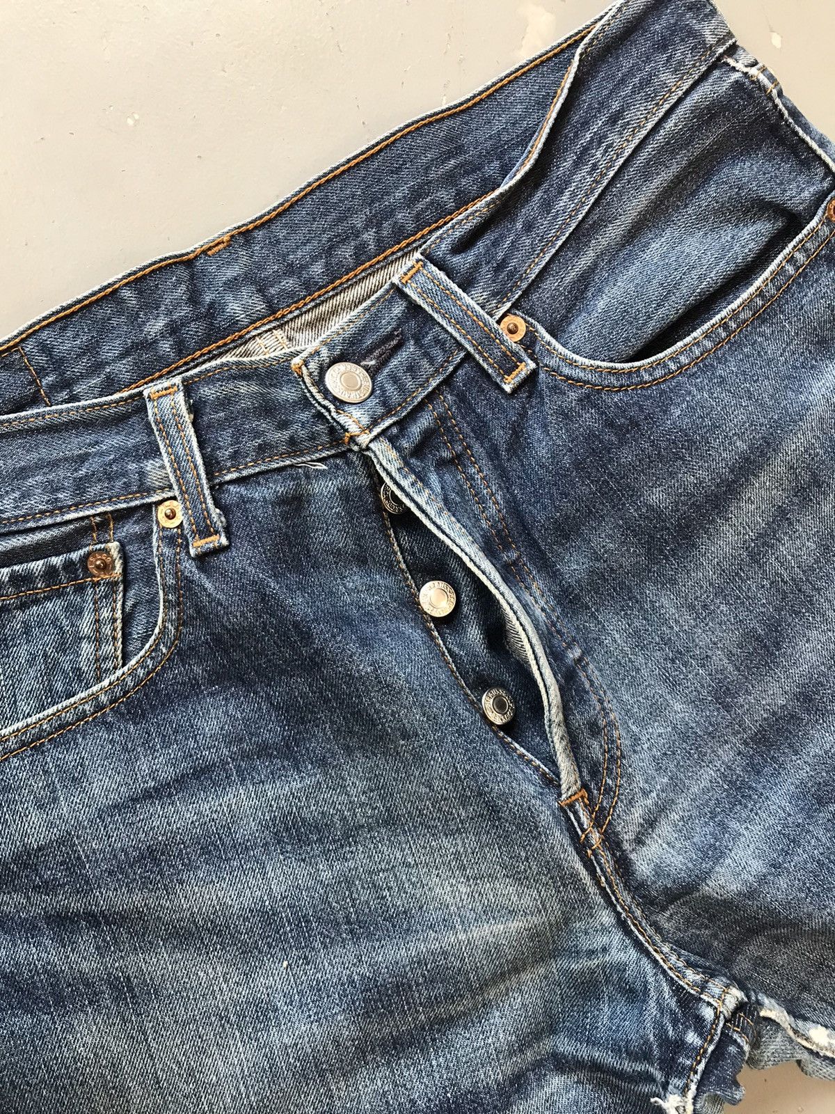 Vintage Levi’s Strauss & co red tab 501 denim