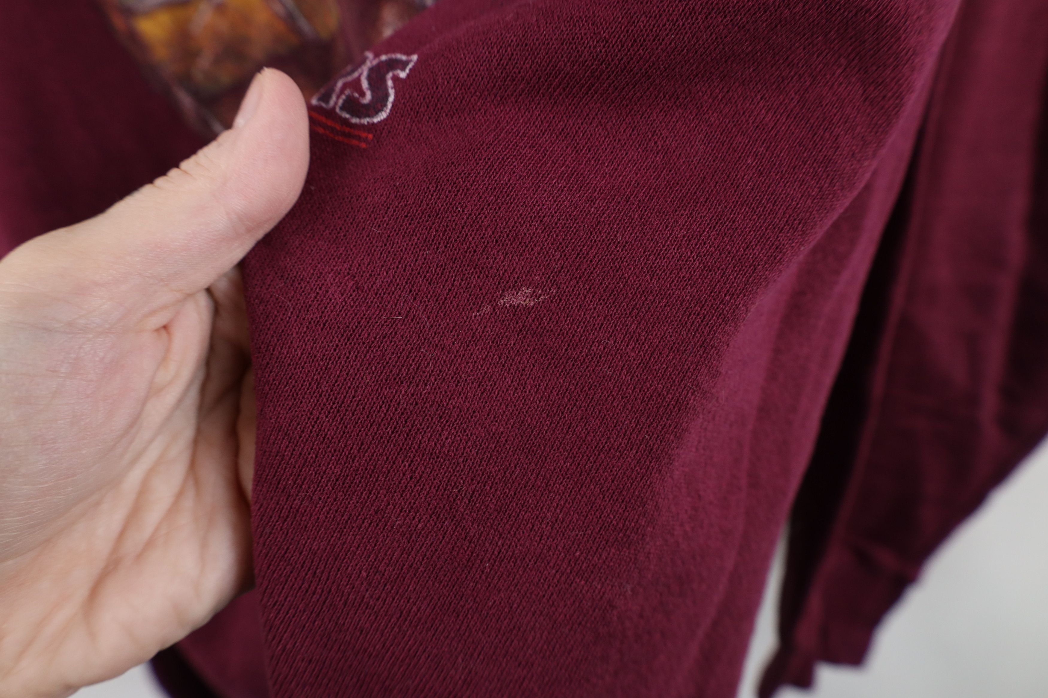Vintage Vintage 90s Streetwear Outdoors Deer Sweatshirt USA Red Size US XXL / EU 58 / 5 - 5 Thumbnail