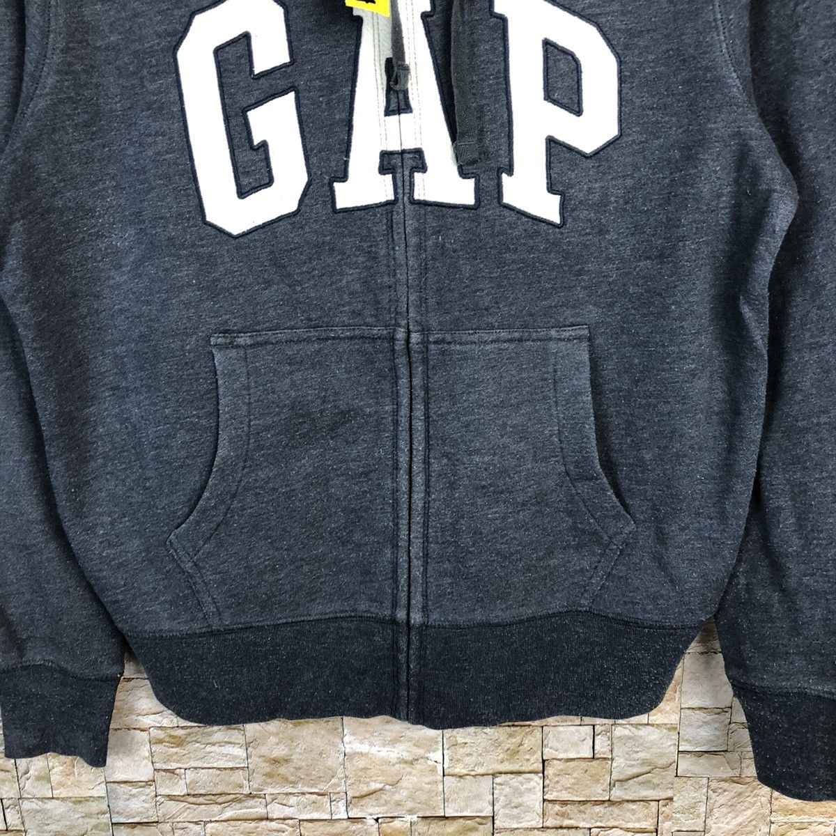 Gap Gap Dark Blue Hoodie sweater vintage #A564 Size US XS / EU 42 / 0 - 6 Thumbnail