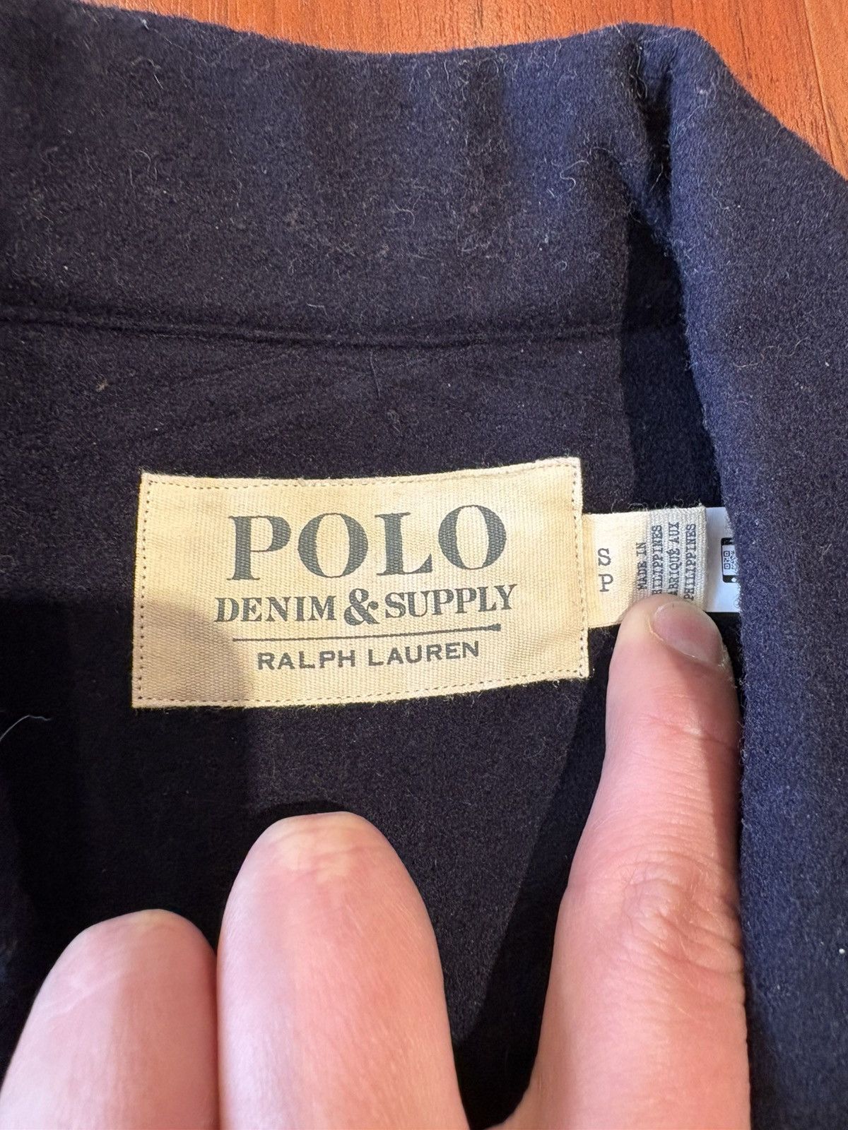 Polo Ralph Lauren POLO RALPH LAUREN WOOL OVERSHIRT SMALL Size US S / EU 44-46 / 1 - 4 Thumbnail