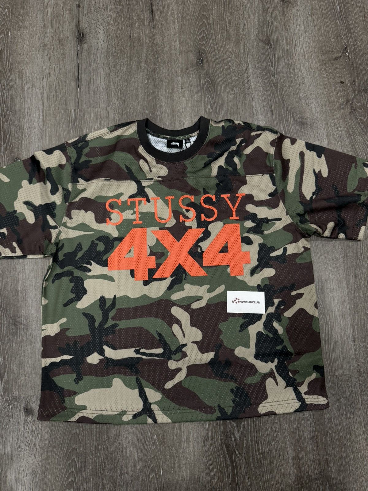 【Stussy】◆4x4 Mesh Football Jersey Camo◆大人気・関税込◆ Stussy Stussy 4X4 Mesh Football Jersey 'Camo' Large | Grailed