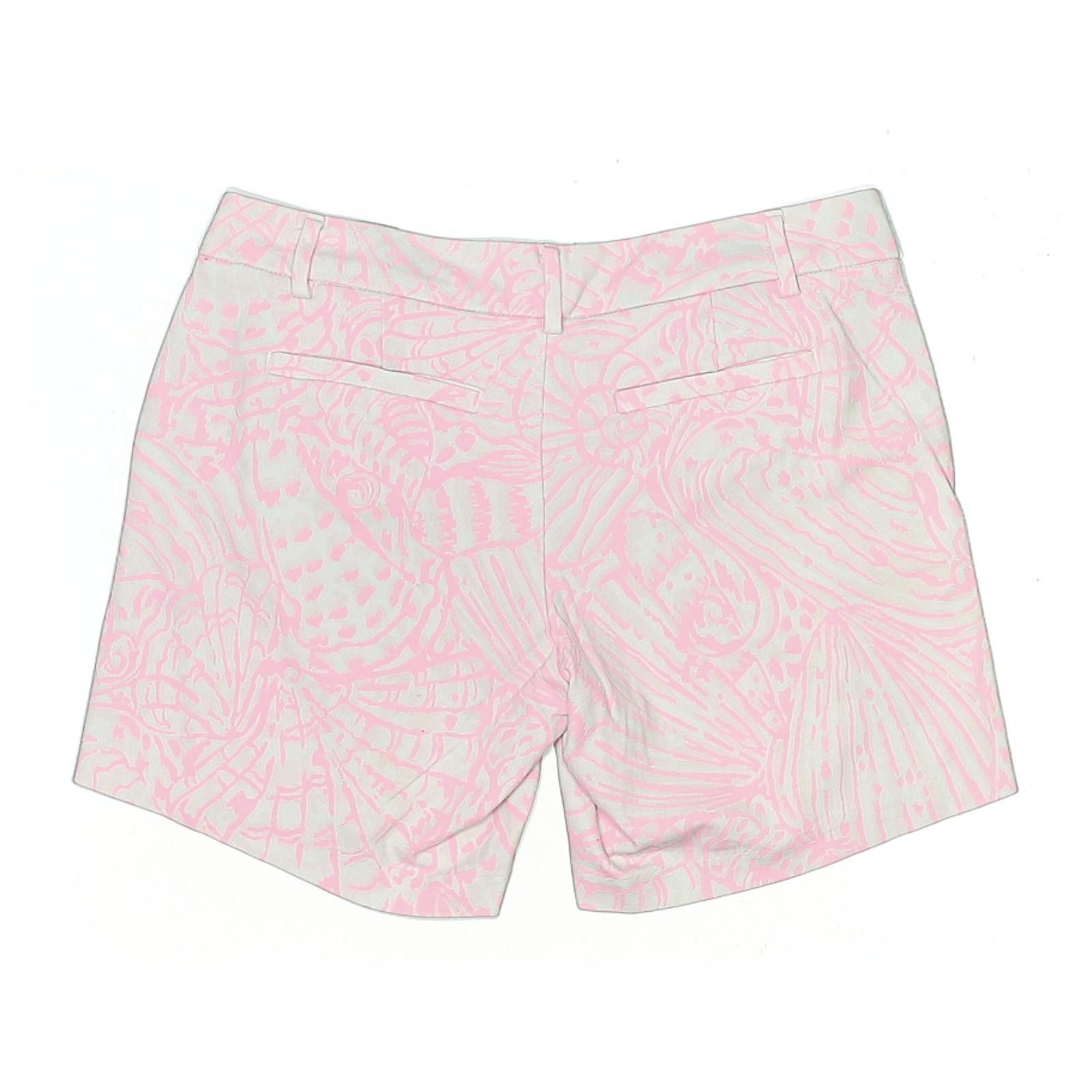 Other Lilly Pulitzer Pink Paisley Print Women's Shorts Size 6 Size 28" / US 6 / IT 42 - 2 Thumbnail