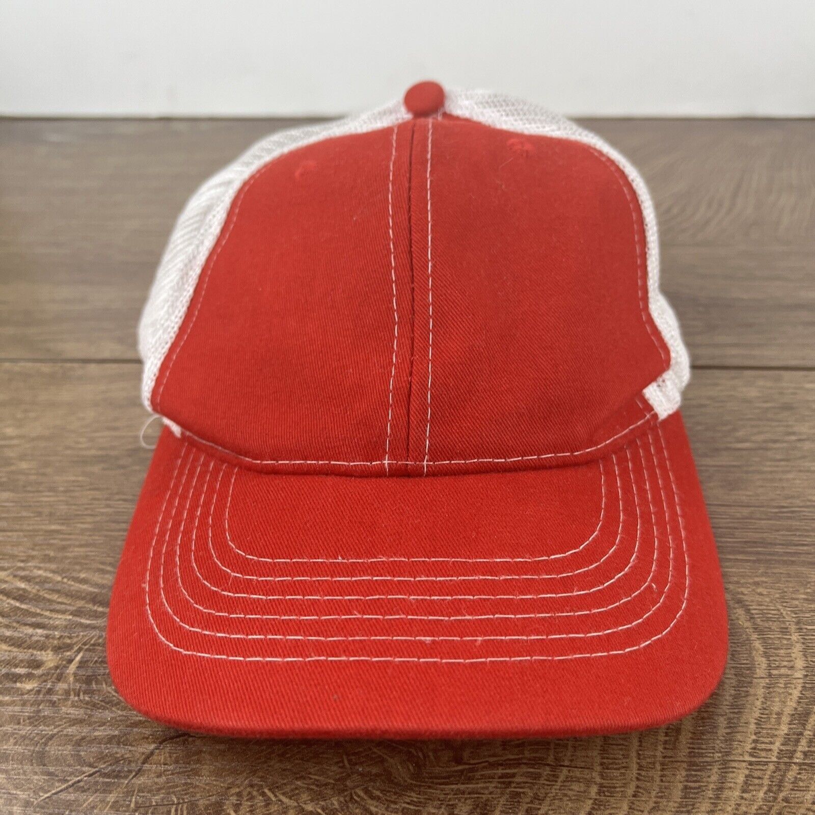 Other Plain Red Baseball Cap Red Hat Adjustable Snapback Adult Siz Size ONE SIZE - 5 Thumbnail