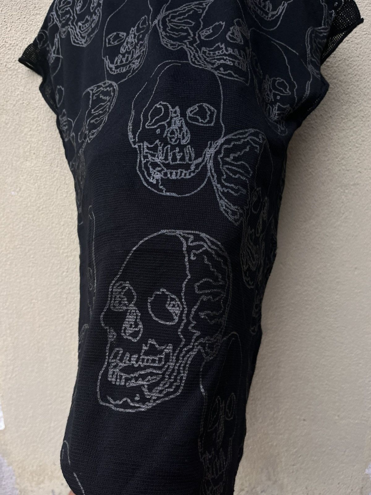 Andy Warhol × Hysteric Glamour Skull printed with distressed Size M / US 6-8 / IT 42-44 - 10 Thumbnail