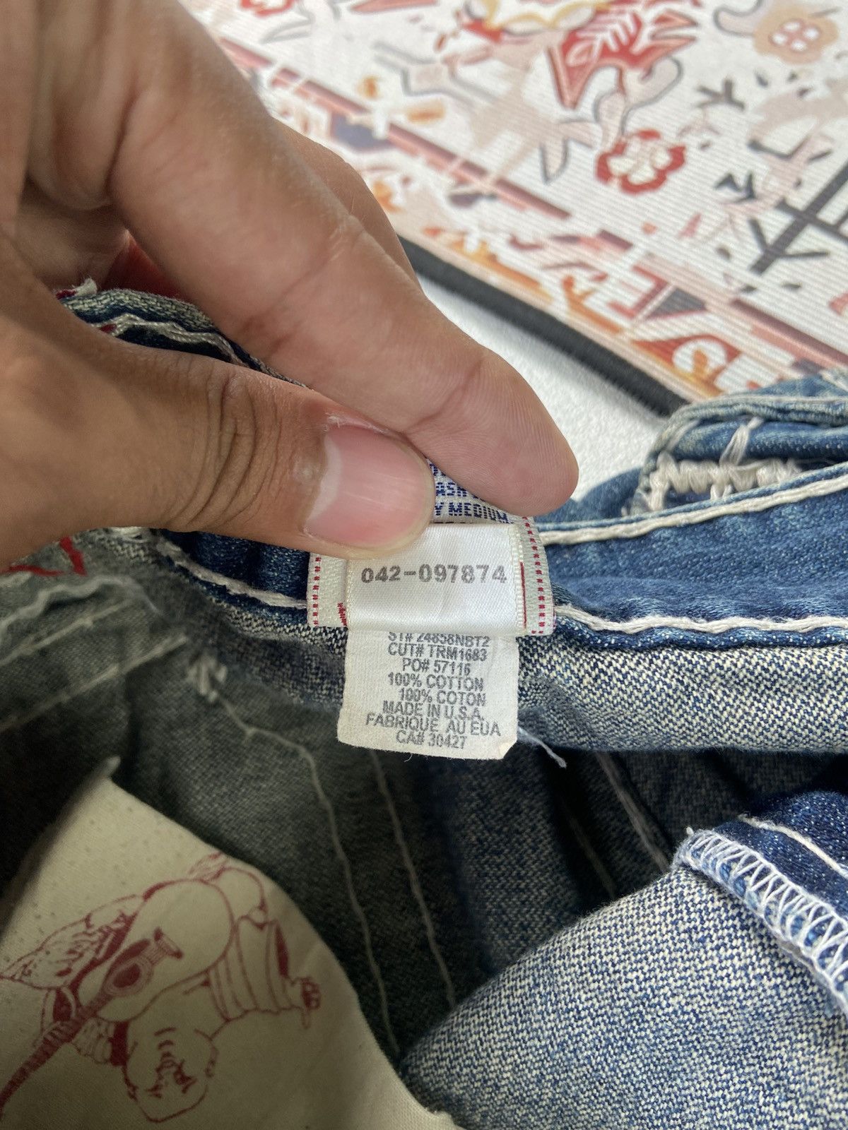 True Religion True Religion Billy Bootcut Jeans Size US 36 / EU 52 - 10 Thumbnail
