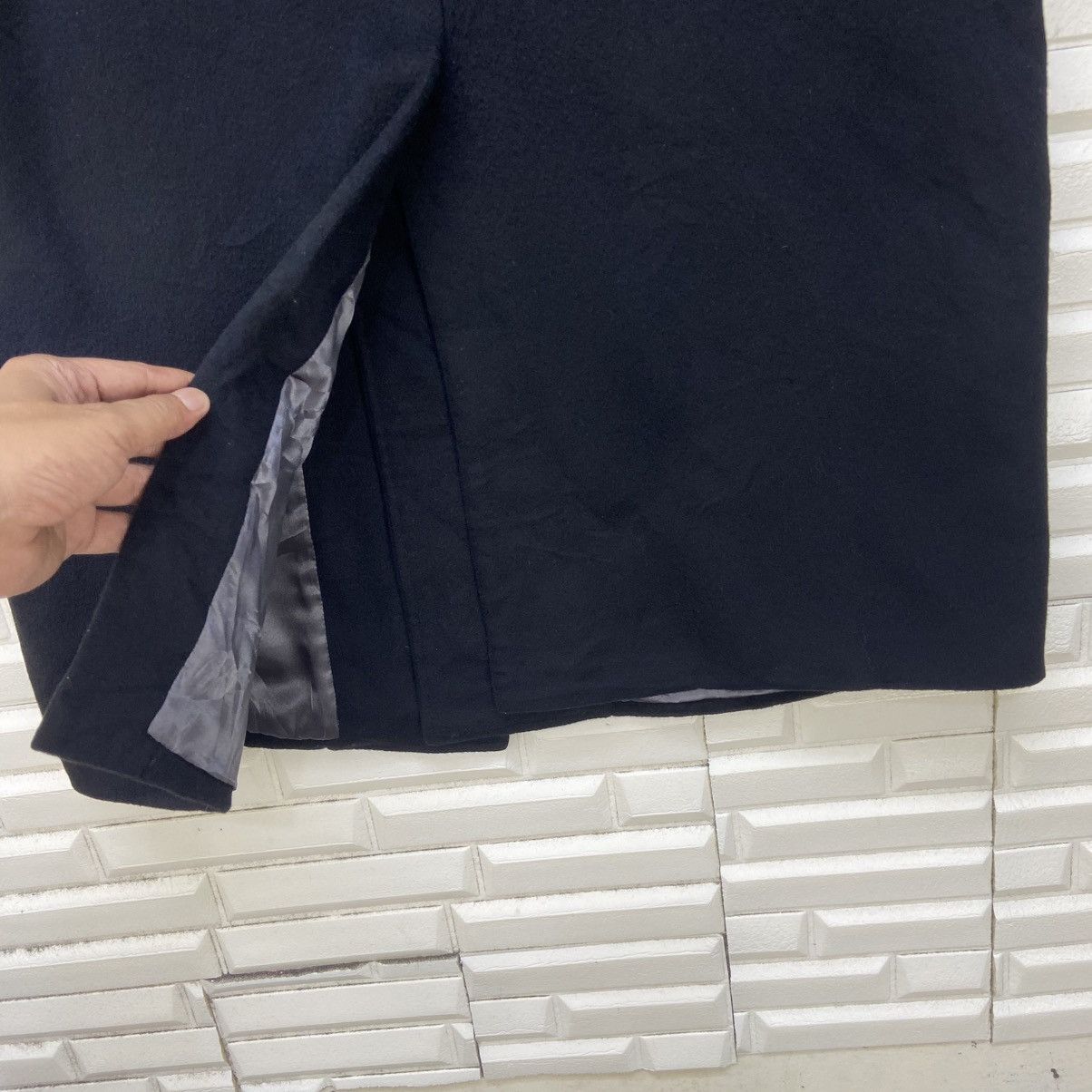 Japanese Brand Vintage Japanese Men’s Circle 100% Pure Cashmere Overcoat Size US M / EU 48-50 / 2 - 9 Thumbnail