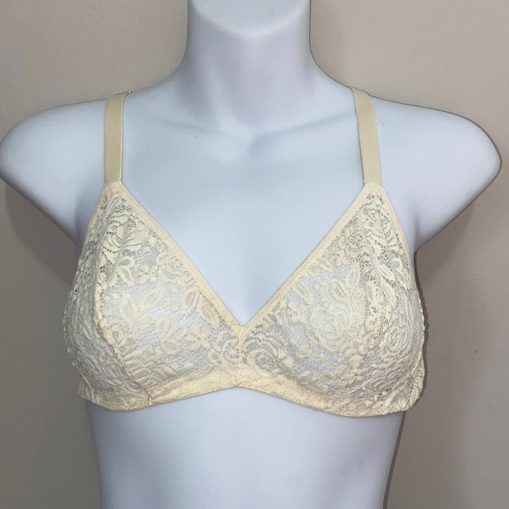 Designer Victoria’s Secret I Vintage Sheer Lace Bralette 34 Size ONE SIZE - 1 Thumbnail