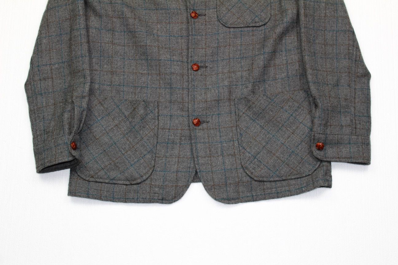 Orslow Plaid Wool Blazer Size US L / EU 52-54 / 3 - 2 Thumbnail