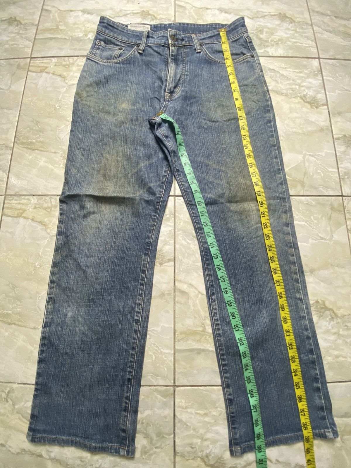 Edwin × Japanese Brand FADED DENIM EDWIN 503 32x39 Size US 32 / EU 48 - 11 Thumbnail