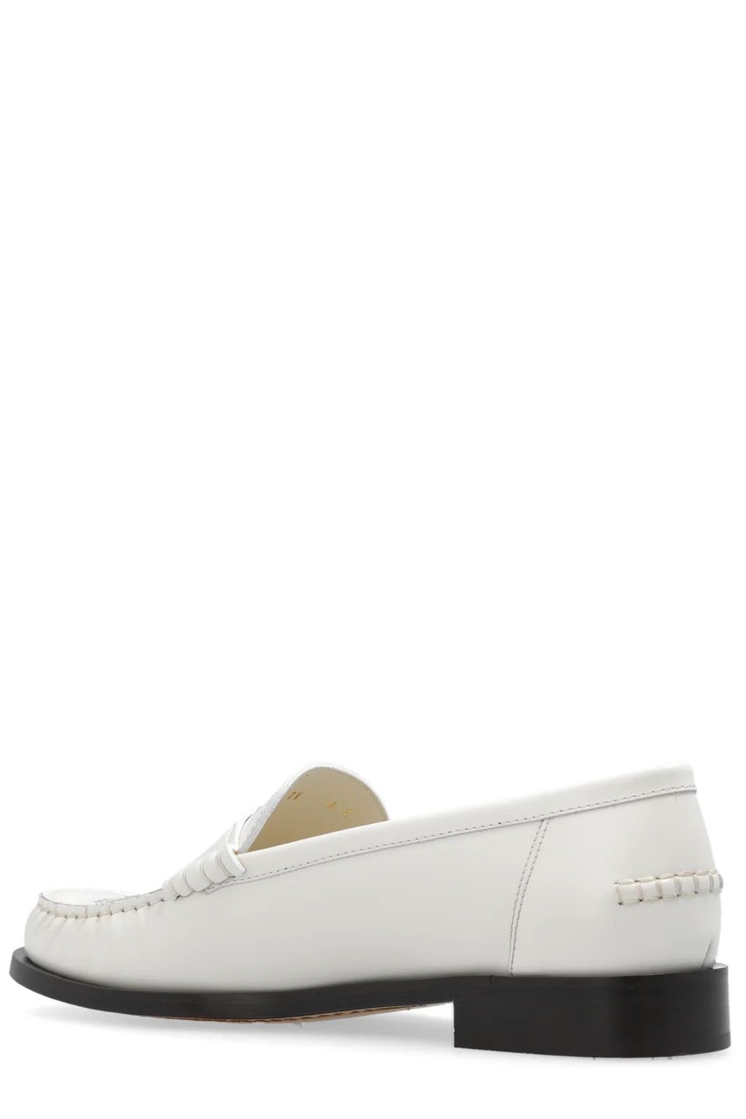 Salvatore Ferragamo o1s1rm0924 Debossed Loafers in White Size US 7.5 / IT 37.5 - 3 Thumbnail