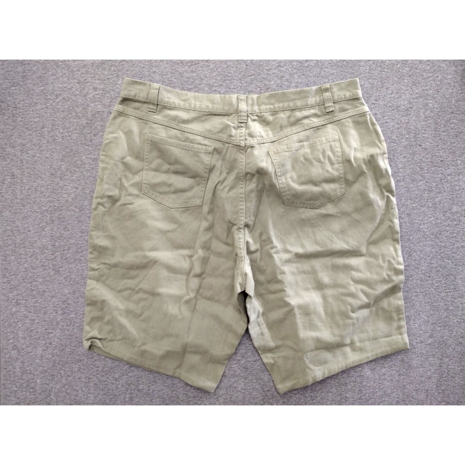 Vintage MAINSTREET BLUES Women's Bermuda Shorts Cotton Size 20WP Size 32" / US 10 / IT 46 - 2 Thumbnail