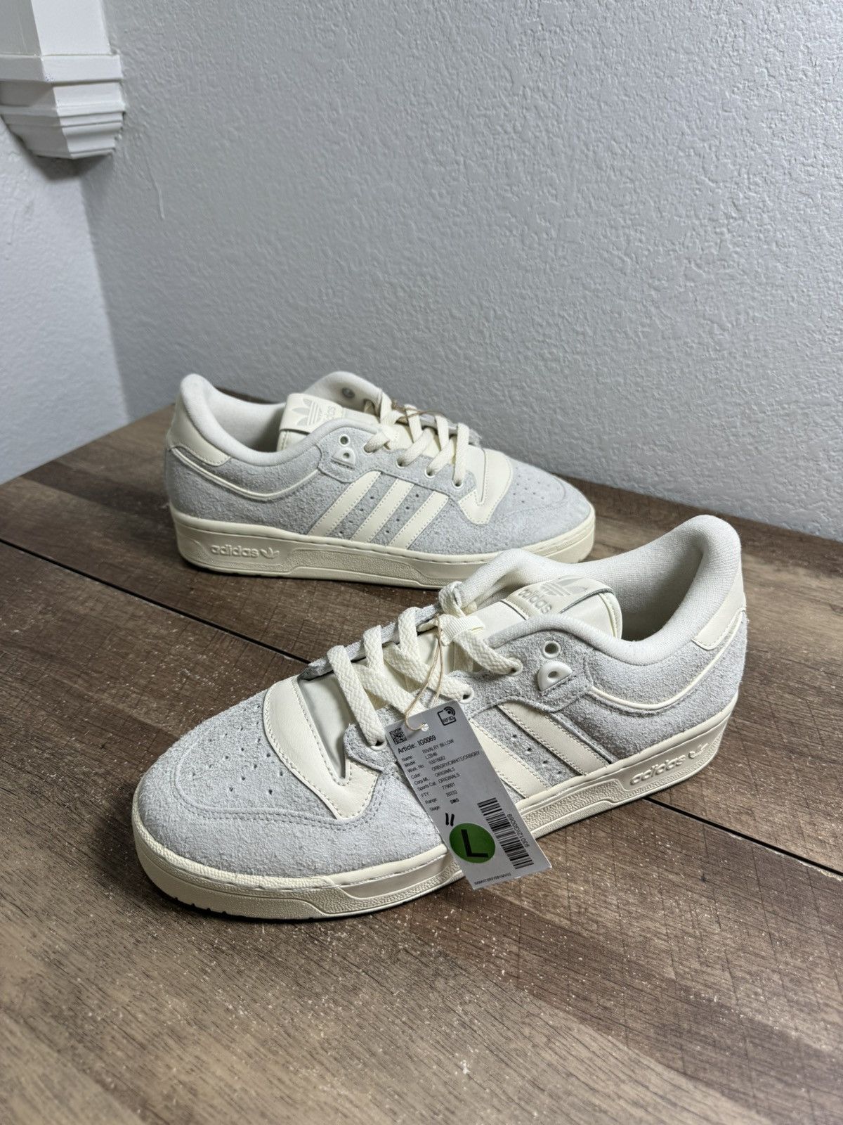 Adidas SAMPLE Adidas Rivalry 86 Low Orbit Grey Cream Size 11 NEW Size US 11 / EU 44 - 2 Thumbnail