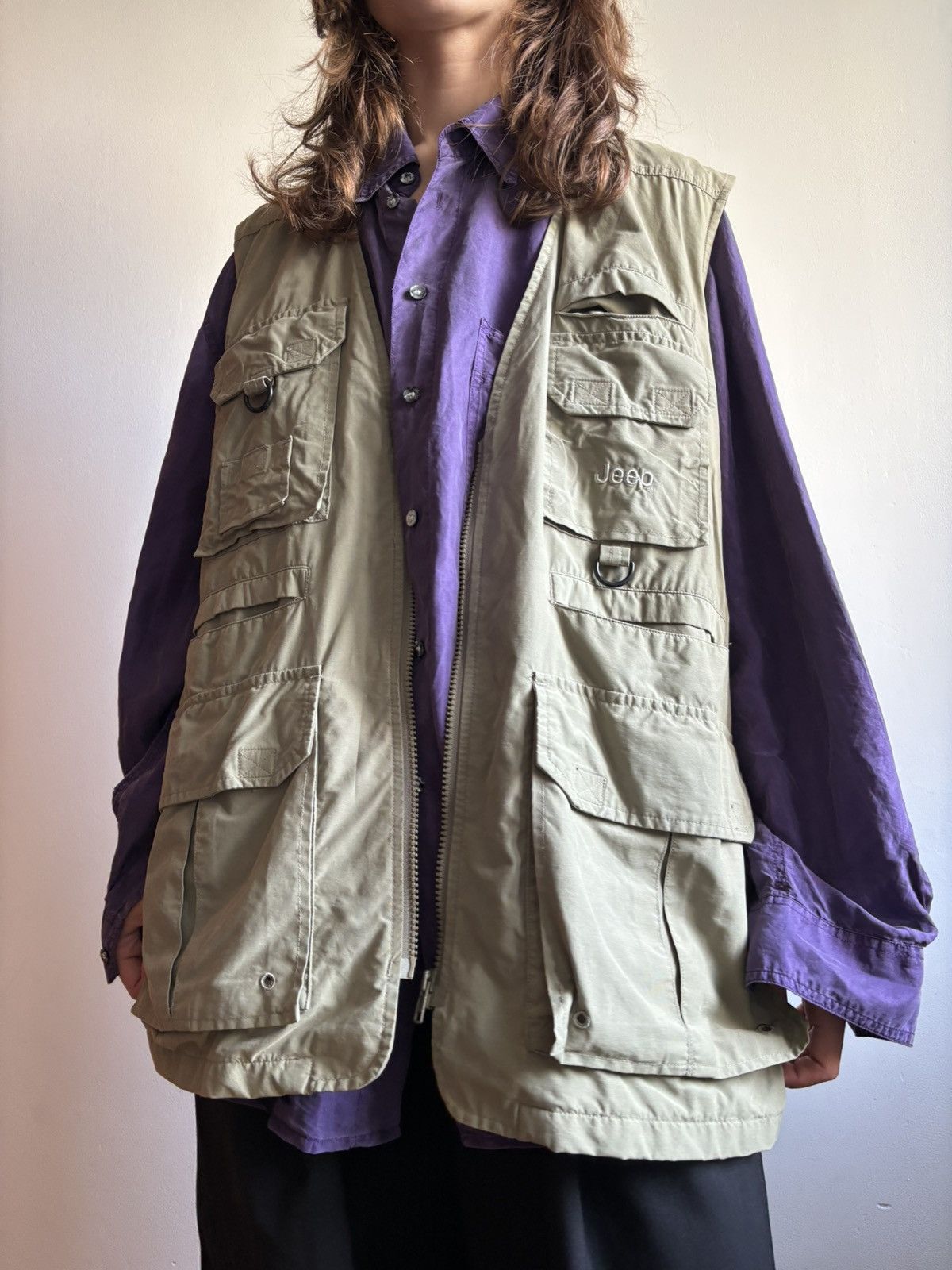 Jeep Jeep brand Utility Fishing Outdoor Multipocket Vest Y2K Size US M / EU 48-50 / 2 - 2 Thumbnail