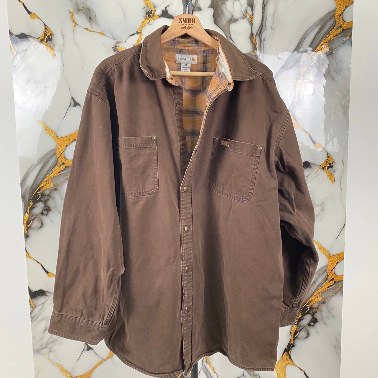 Carhartt Carhartt DucknCanvas Flannel Line Jacket Size US M / EU 48-50 / 2 - 18 Thumbnail