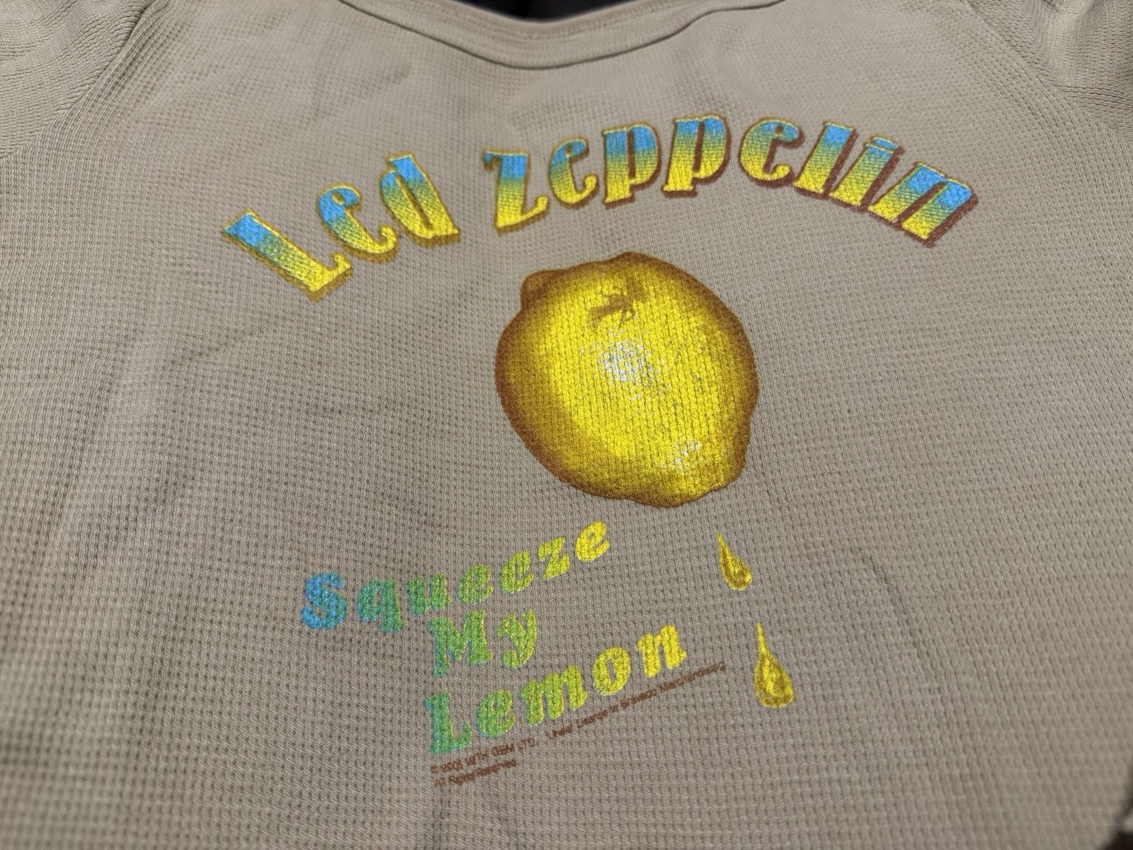 Bravado New Old Stock “Led Zeppelin” L/S thermal Band TShirt, Medium Size M / US 6-8 / IT 42-44 - 2 Thumbnail