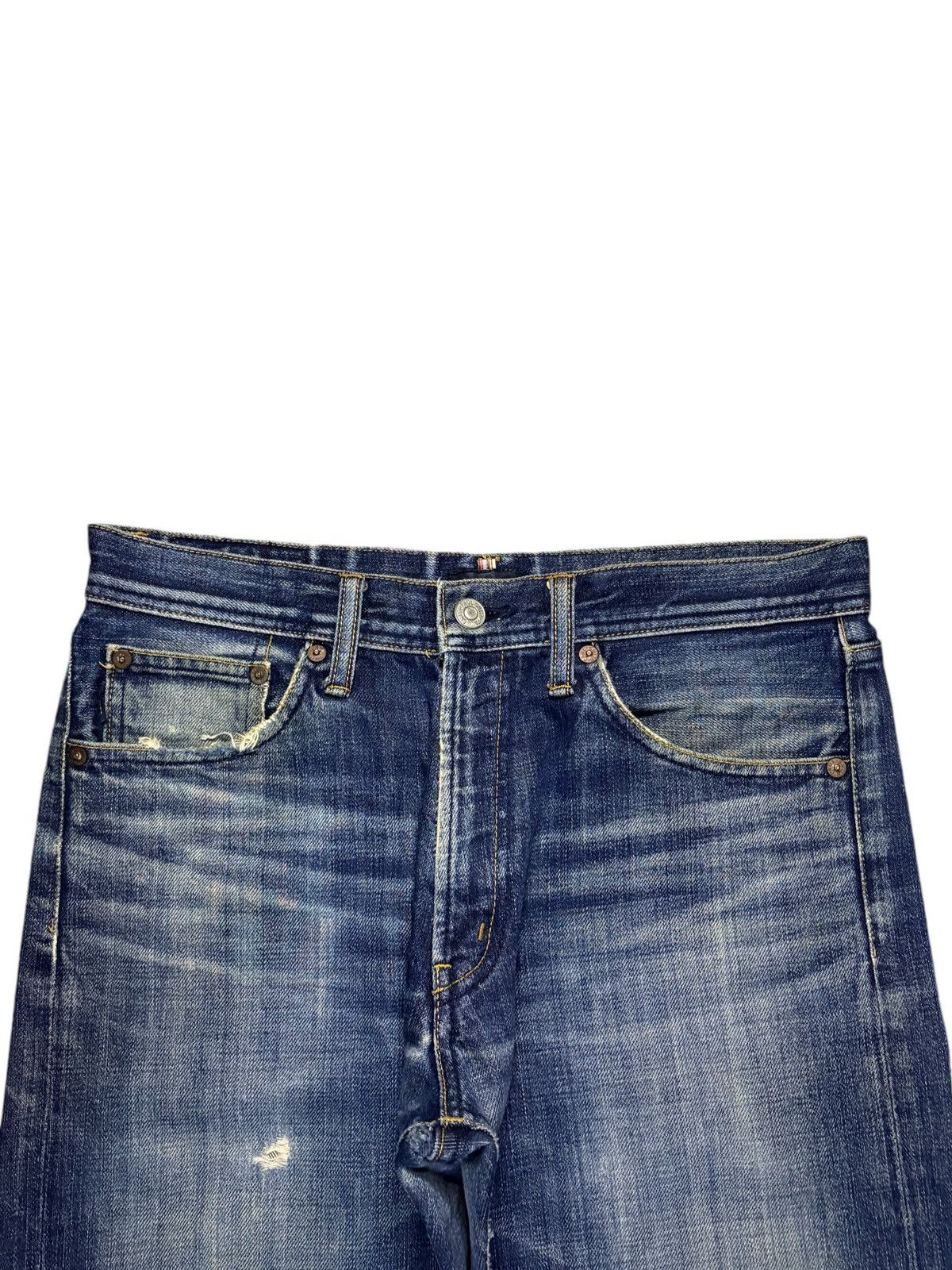 Paul Smith Vintage Paul Smith Mud Wash Distressed Loose Jeans Size US 31 - 4 Thumbnail