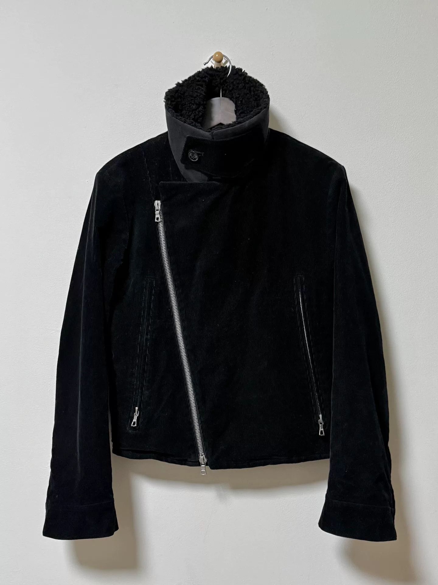 Dries Van Noten dries van noten black velvet zip jacket Size US S / EU 44-46 / 1 - 1 Thumbnail