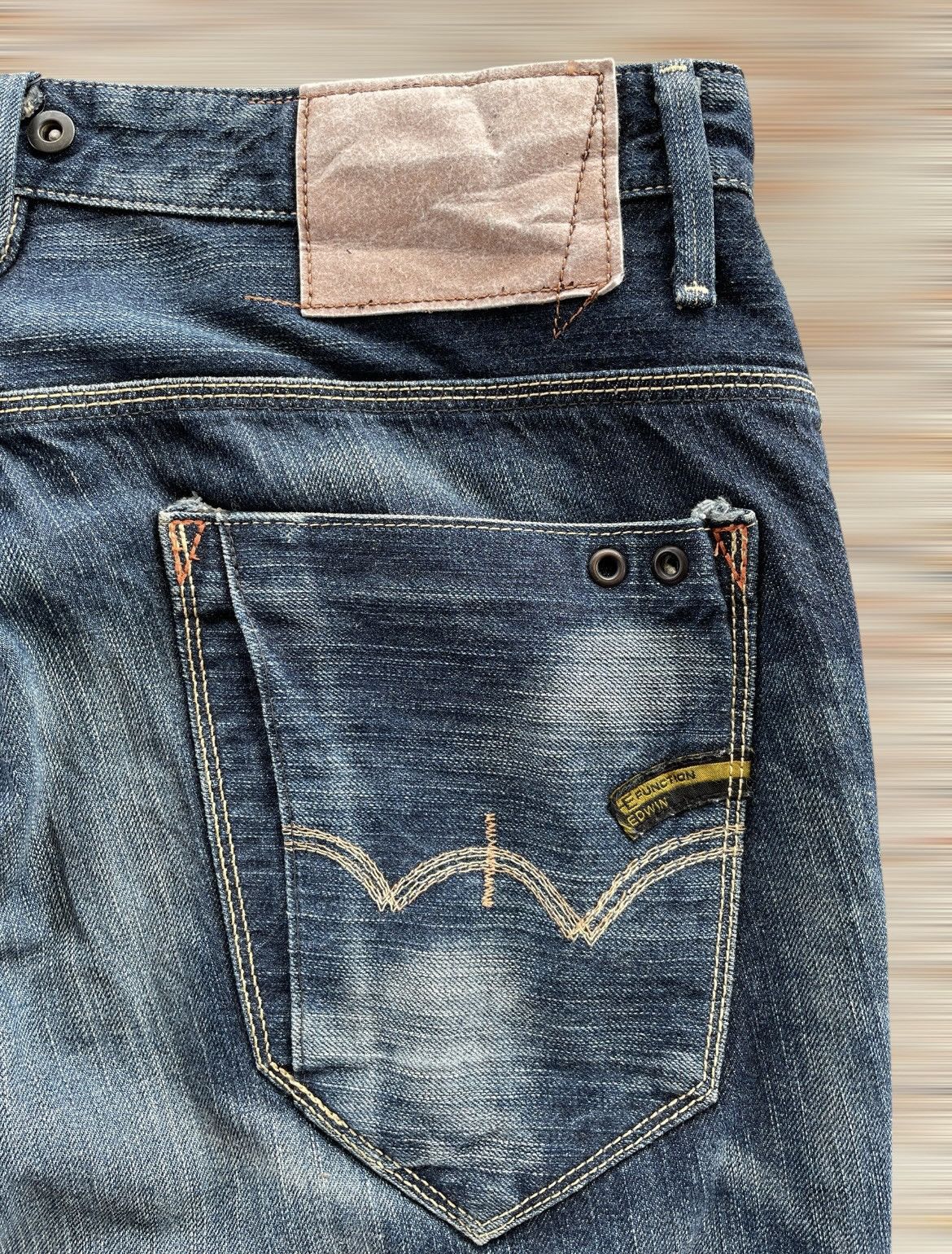 Edwin × If Six Was Nine × Japanese Brand EDWIN E-FUNCTION THREE QUARTER JEANS Size US 33 - 8 Thumbnail