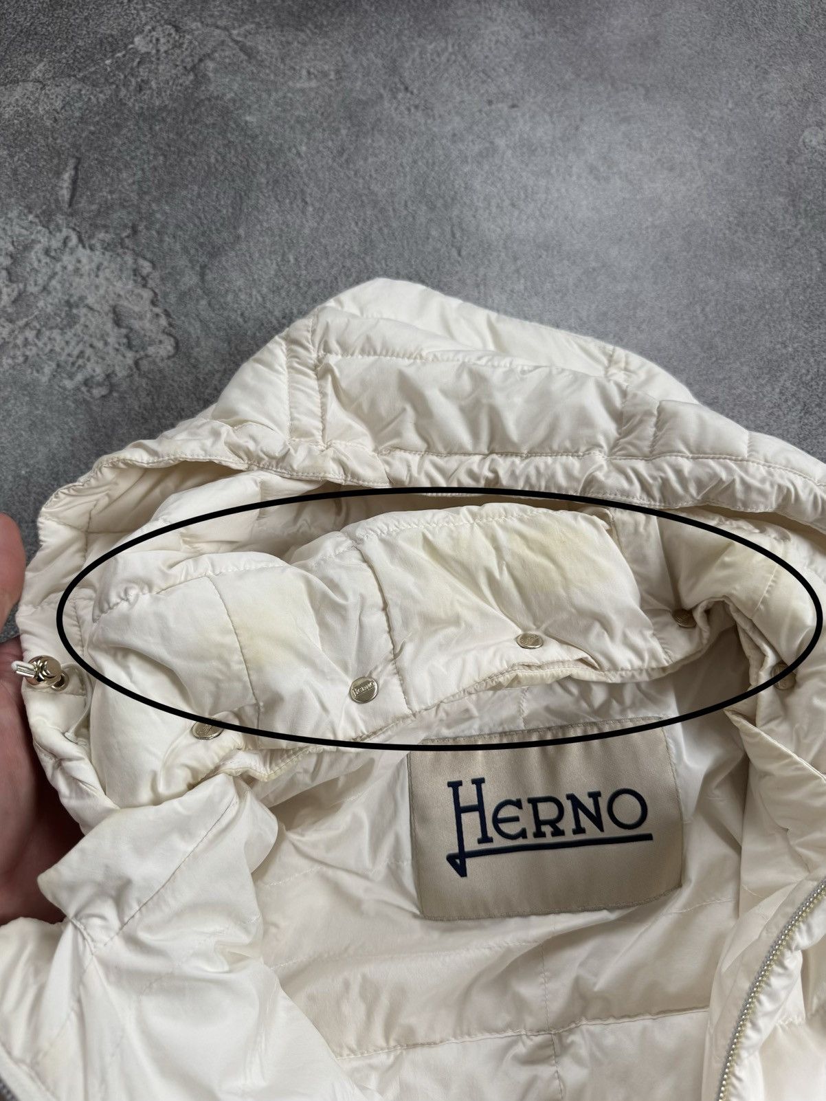 Herno HERNO Taupe Quilted Techno Down Jacket Filled Puffer Coat 42 Size M / US 6-8 / IT 42-44 - 13 Thumbnail