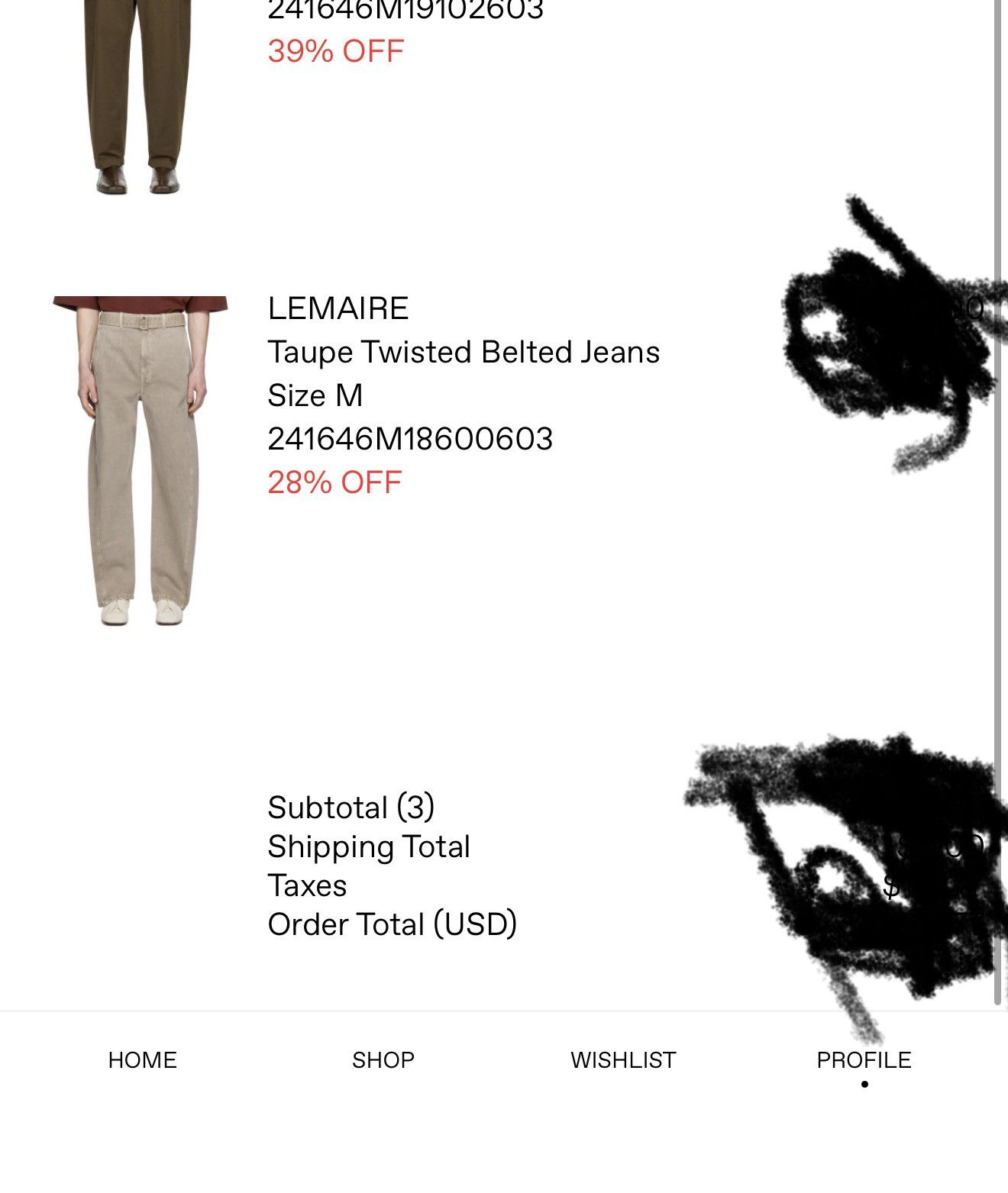 Lemaire Twisted Belt Denim Size US 32 / EU 48 - 8 Thumbnail