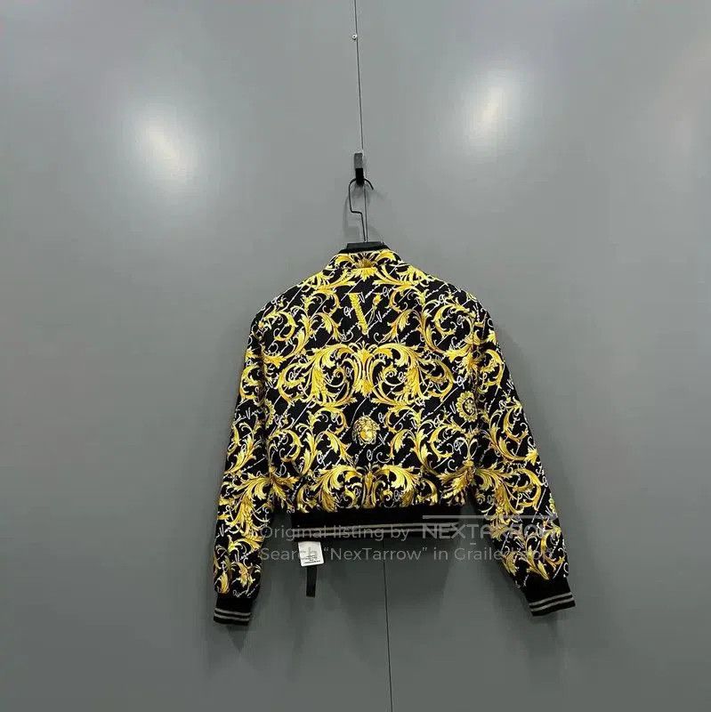 Versace Versace Colorful Cotton Women's Jacket . Size XXS / US 00 / IT 34 - 3 Thumbnail