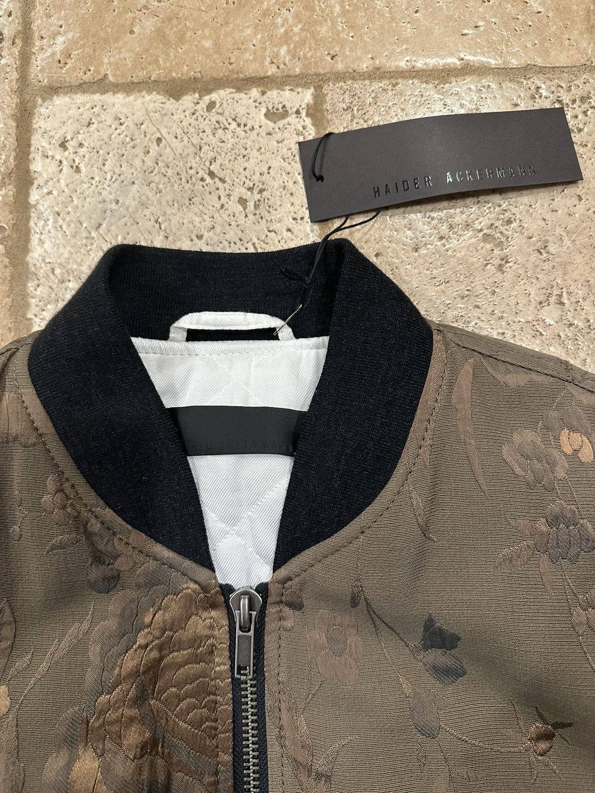 Haider Ackermann Haider Ackermann Raquel FW16 Floral Embroidery Bomber Jacket Size US XL / EU 56 / 4 - 7 Thumbnail