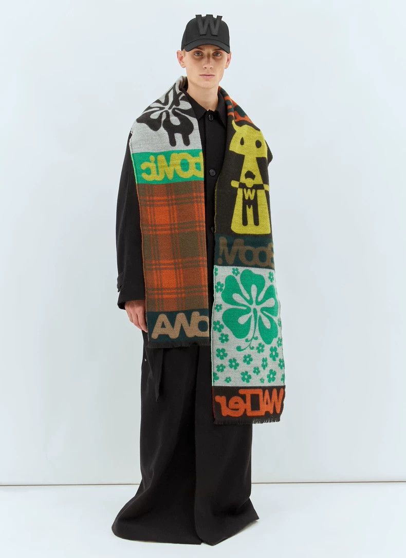 Walter Van Beirendonck walter van beirendonck AW24 Wool Scarf Size ONE SIZE - 2 Thumbnail