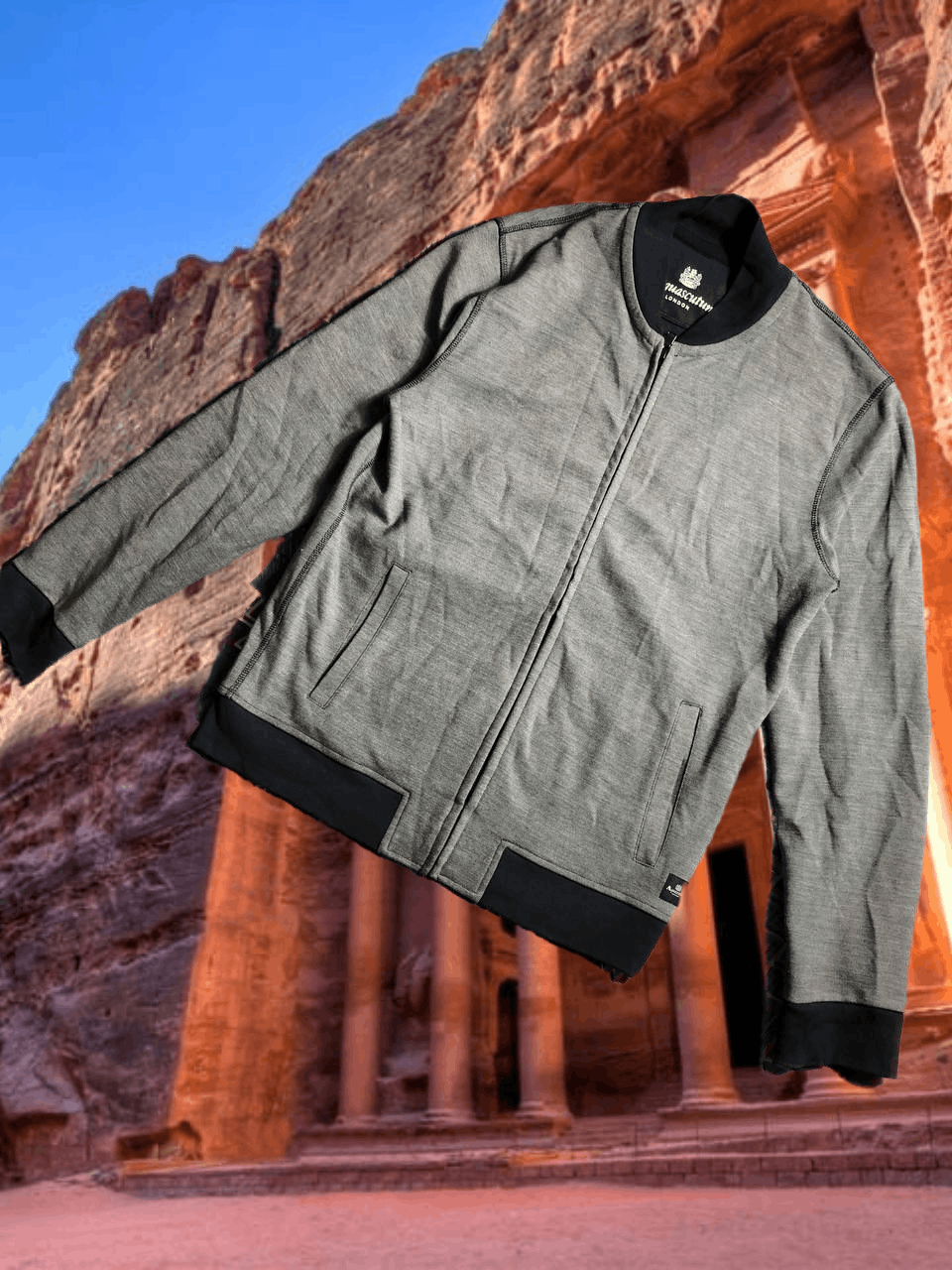 Aquascutum vintage Aquascutum Y2K jacket gray Streetwear Size US M / EU 48-50 / 2 - 1 Thumbnail