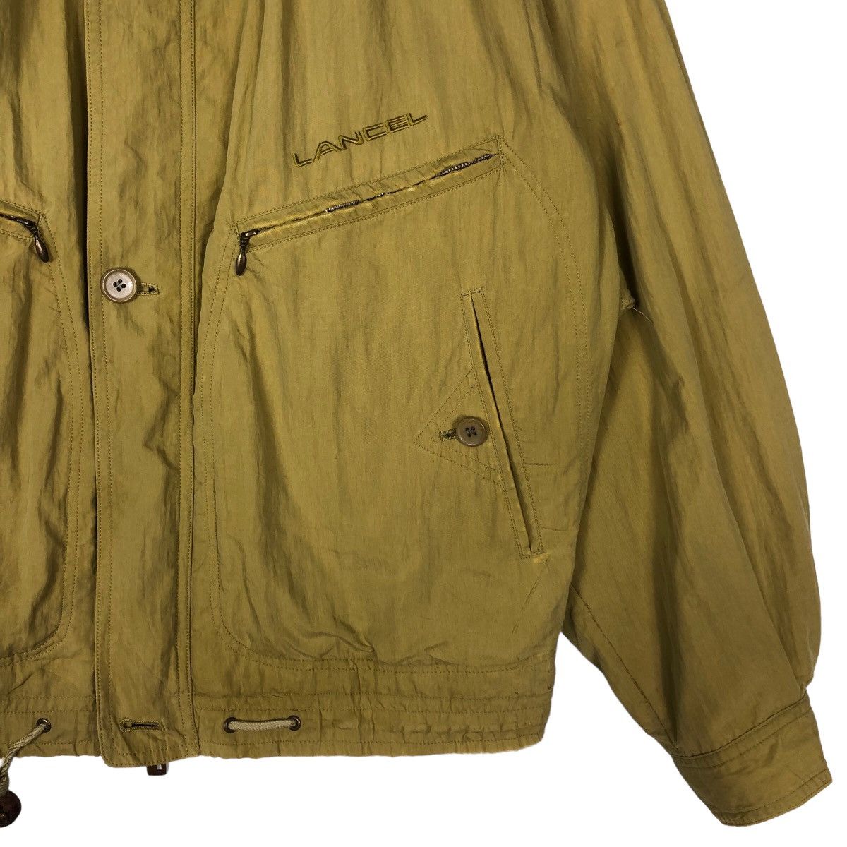 Japanese Brand 🔥Vintage Bomber Jacket Lancel Japan Made Cargo Pocket Size US M / EU 48-50 / 2 - 5 Thumbnail