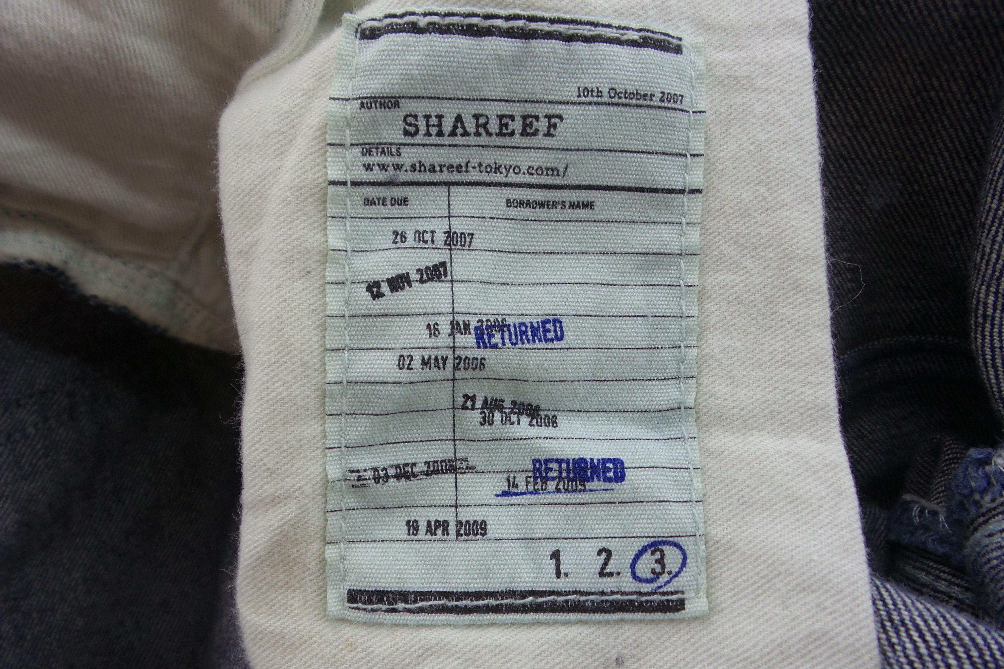Japanese Brand Shareef- Tokyo Button Fly Slim Fit Jeans W34xL41.5 Size US 34 / EU 50 - 4 Thumbnail
