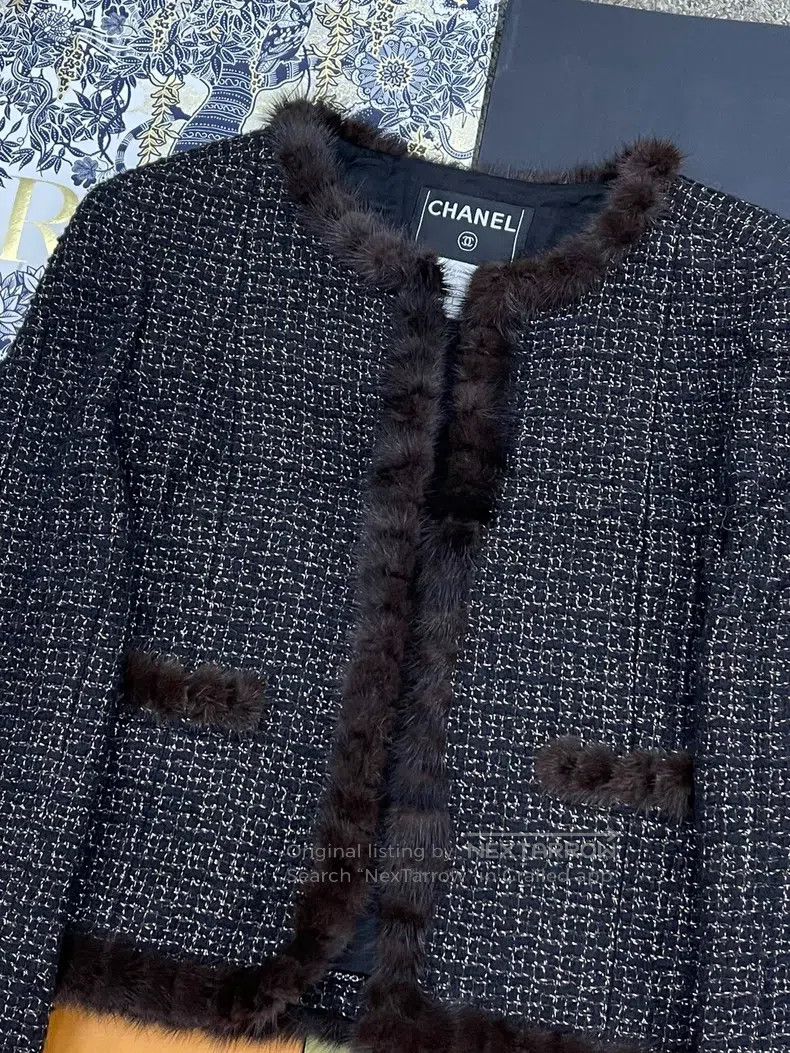 Chanel Chanel Classic leather-matched jacket Size XS / US 0-2 / IT 36-38 - 2 Thumbnail