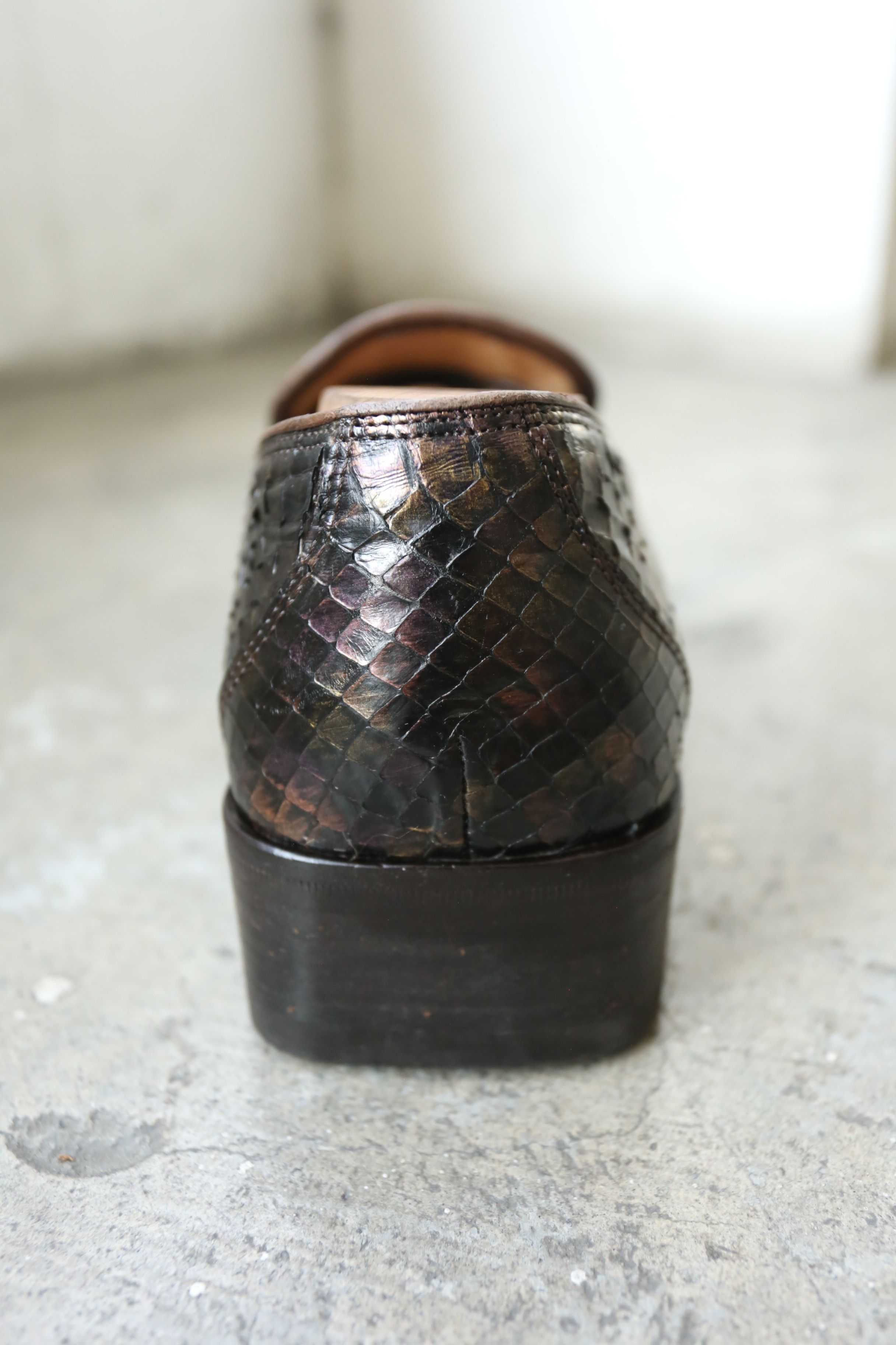 Gucci Gucci - Tom Ford - S/S 97 - Pythonskin Loafers Size US 9.5 / EU 42-43 - 6 Thumbnail