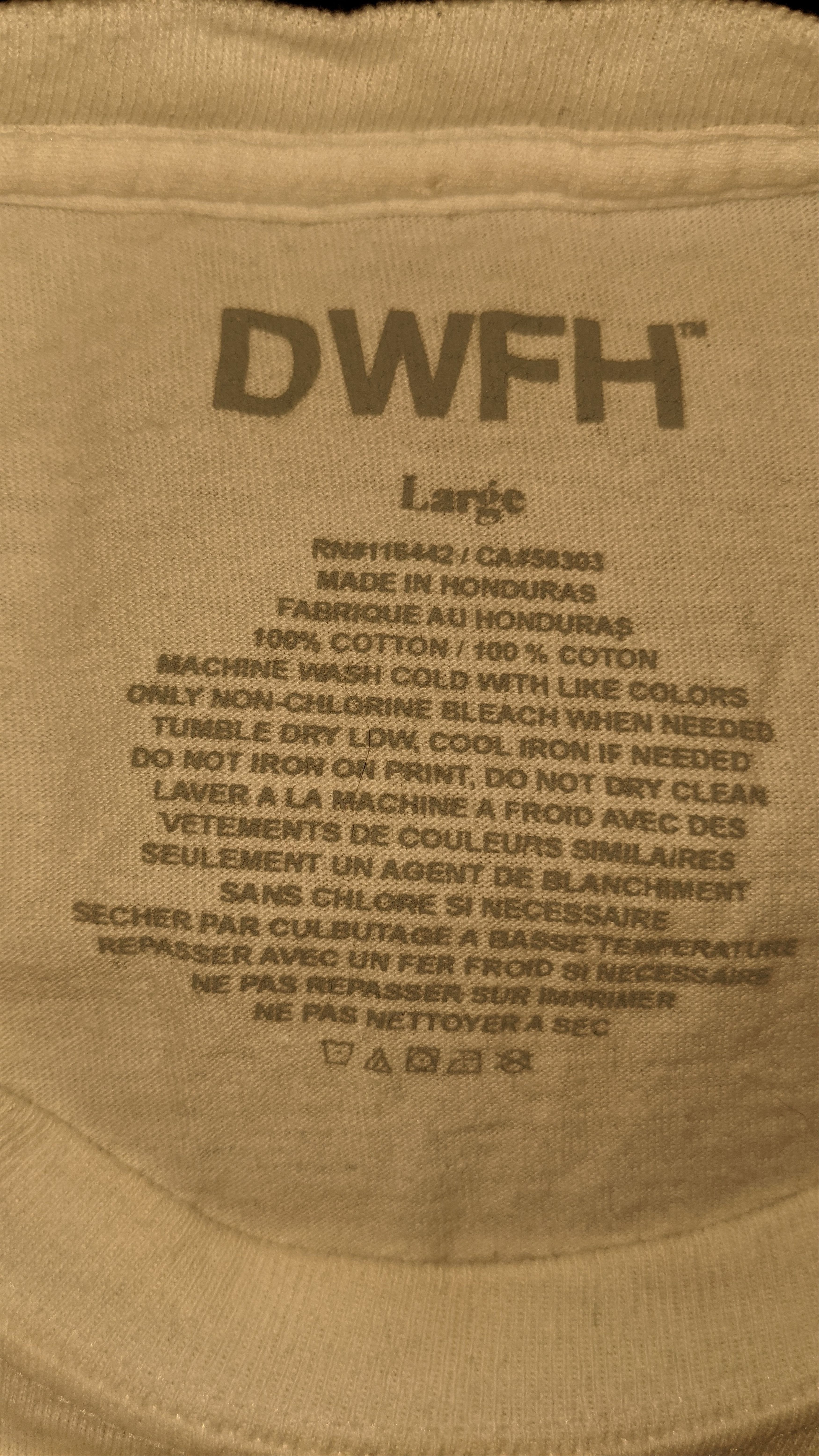 Earl Sweatshirt Deathworld White Long-Sleeve Size US L / EU 52-54 / 3 - 2 Thumbnail